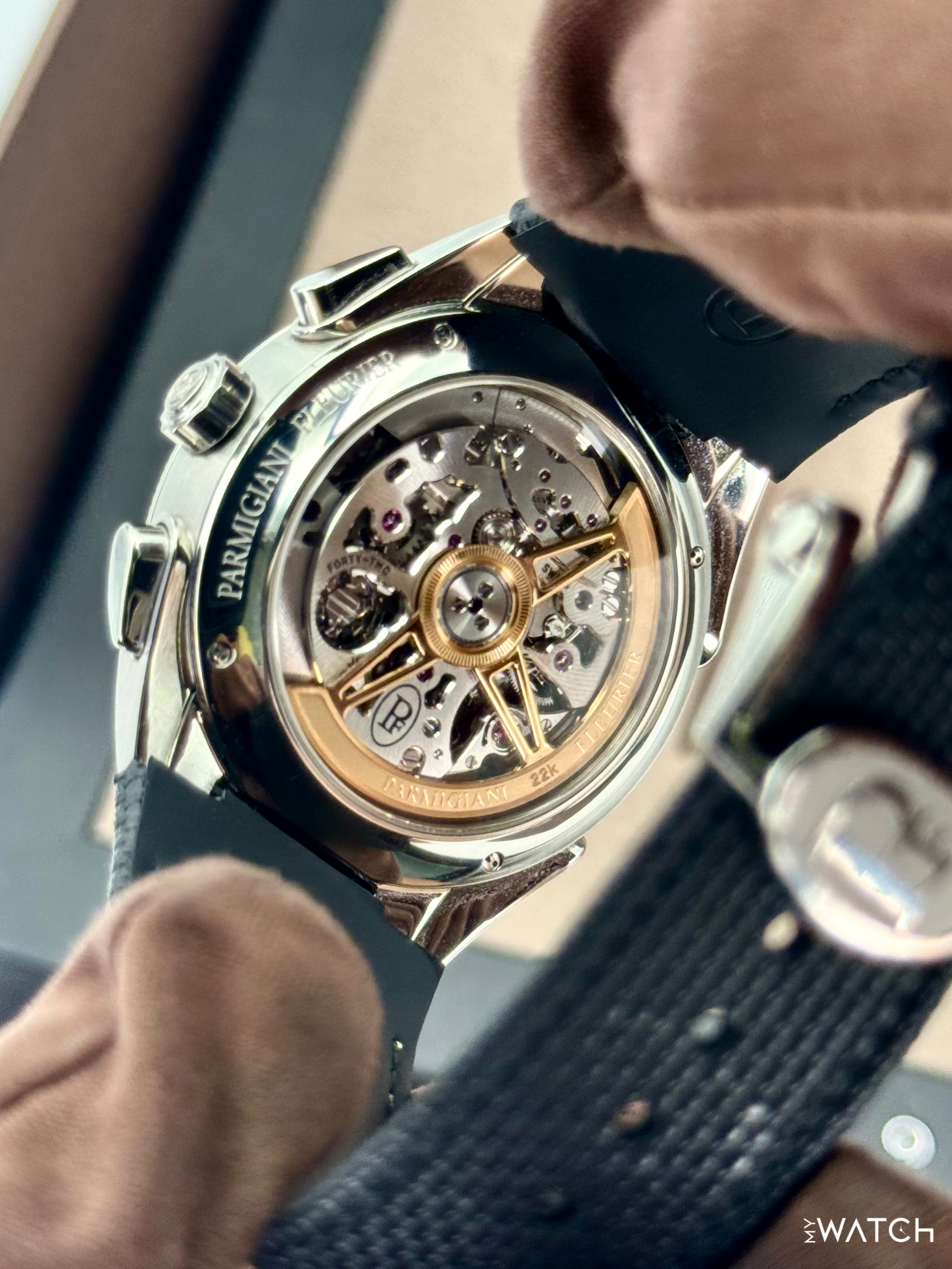 2023 Parmigiani Fleurier Tonda Pf Chronograph 42mm PFC931 Silver Dial - MyWatchLLC