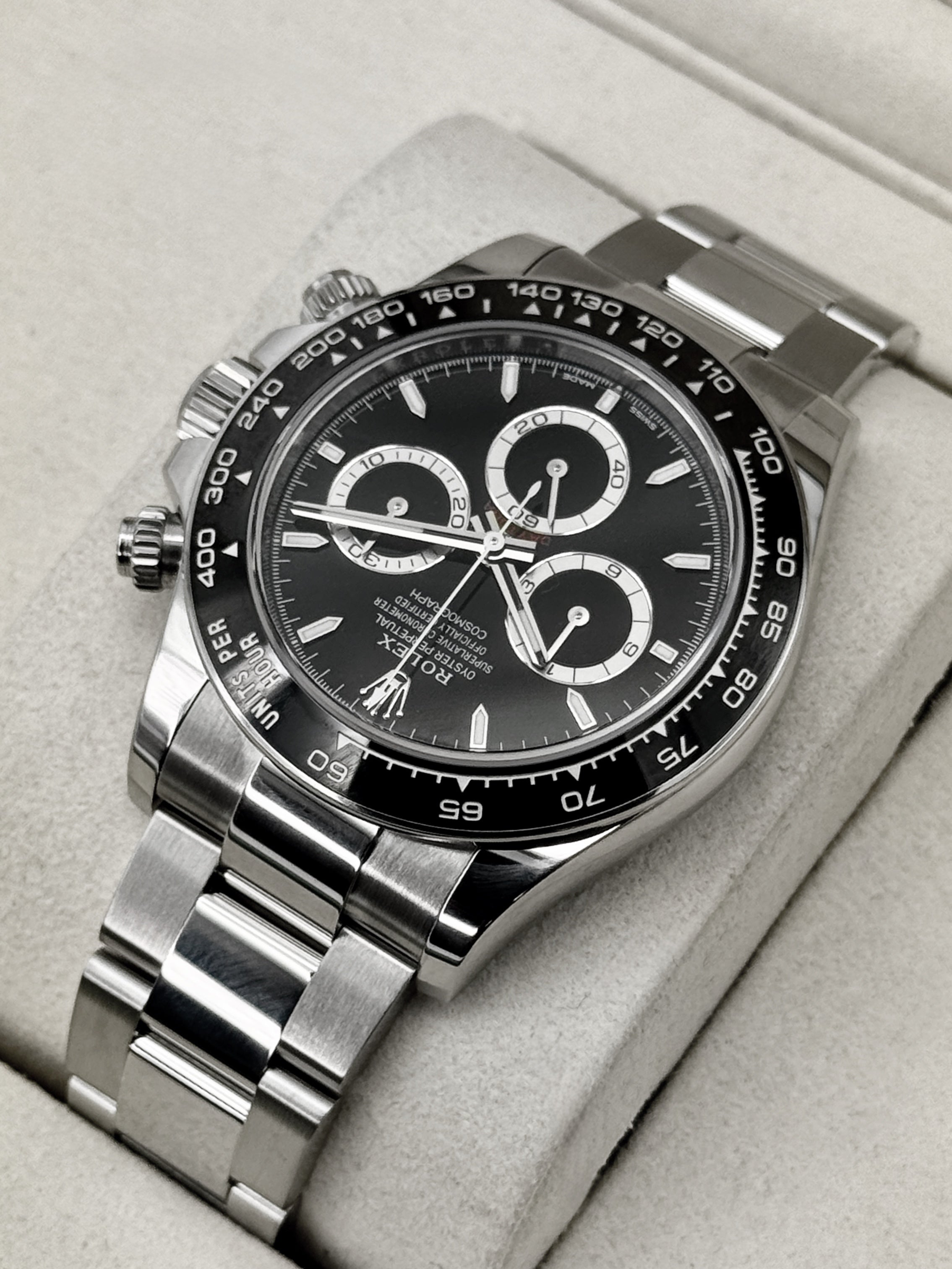 2026 Rolex Daytona 40mm 126500LN Stainless Steel Black Dial