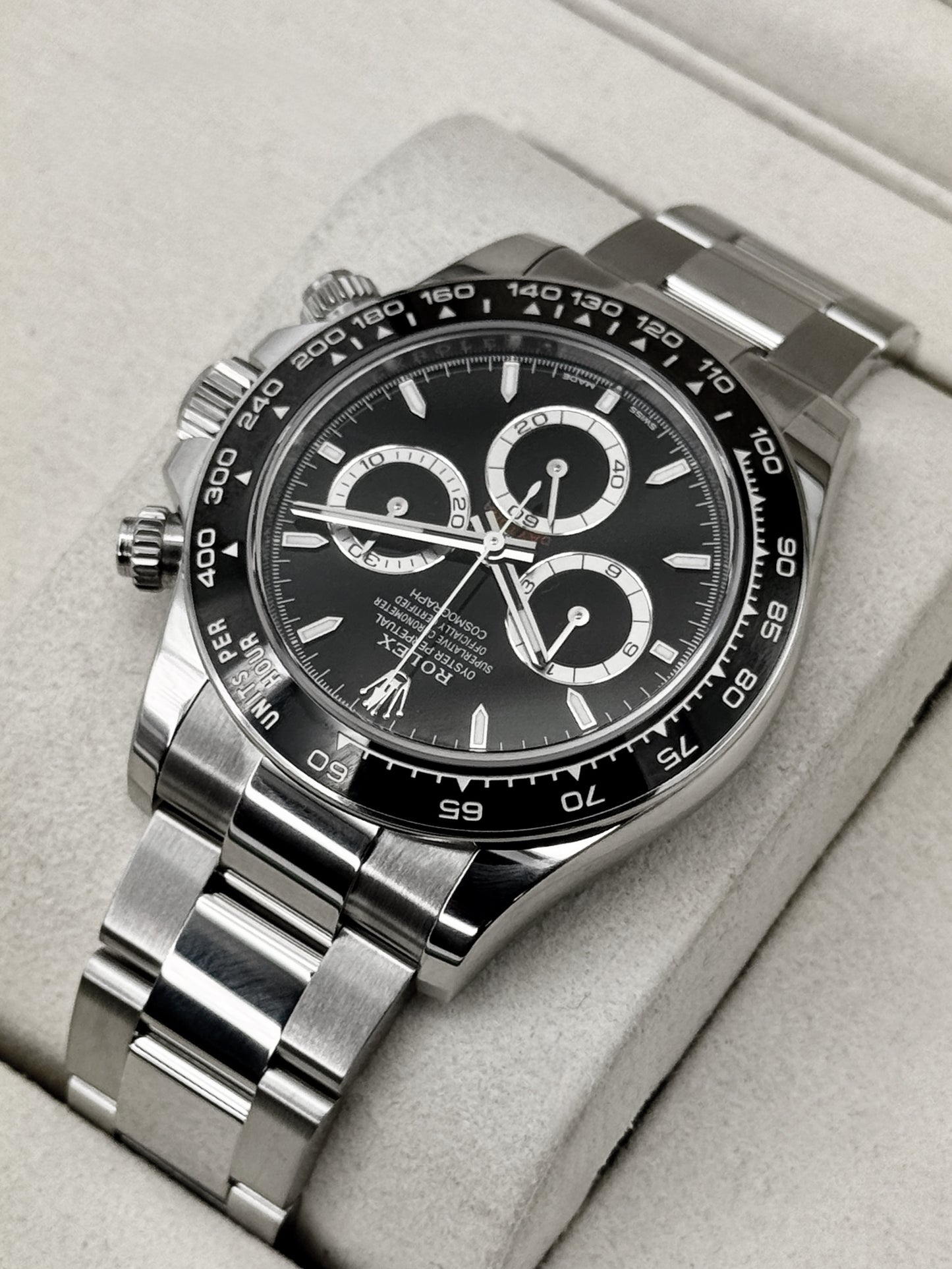 2026 Rolex Daytona 40mm 126500LN Stainless Steel Black Dial