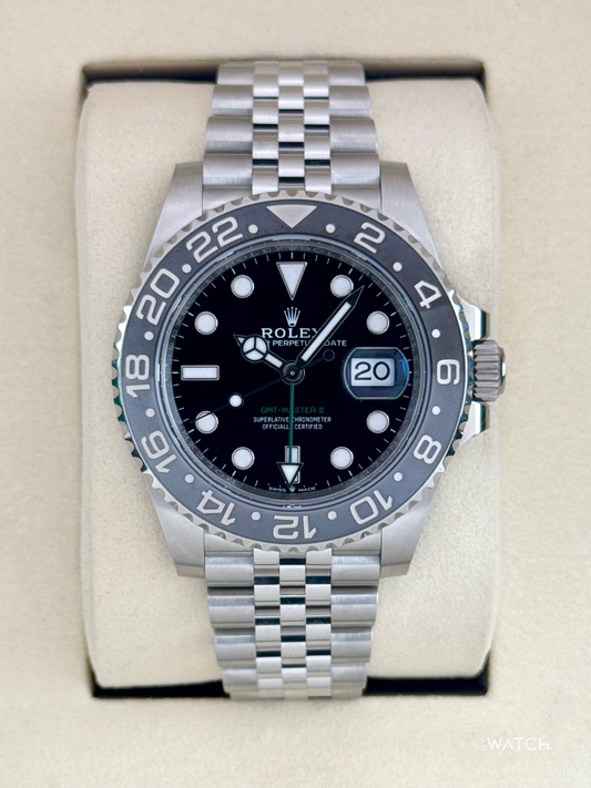 NEW 2025 Rolex GMT-Master II "Bruce Wayne" 40mm 126710GRNR Jubilee