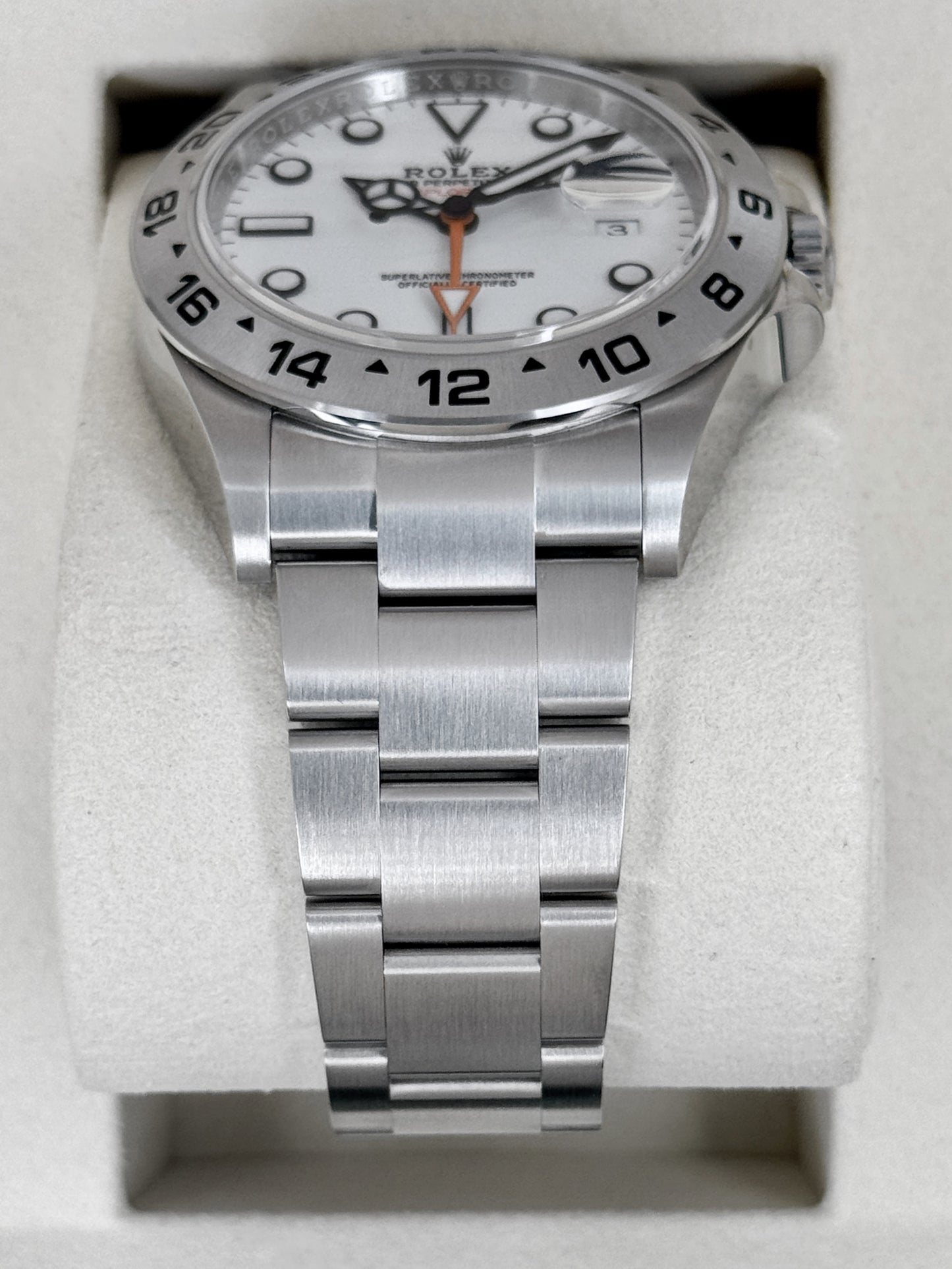 NEW 2026 Rolex Explorer II 42mm 226570 Polar White Dial (STICKERED)