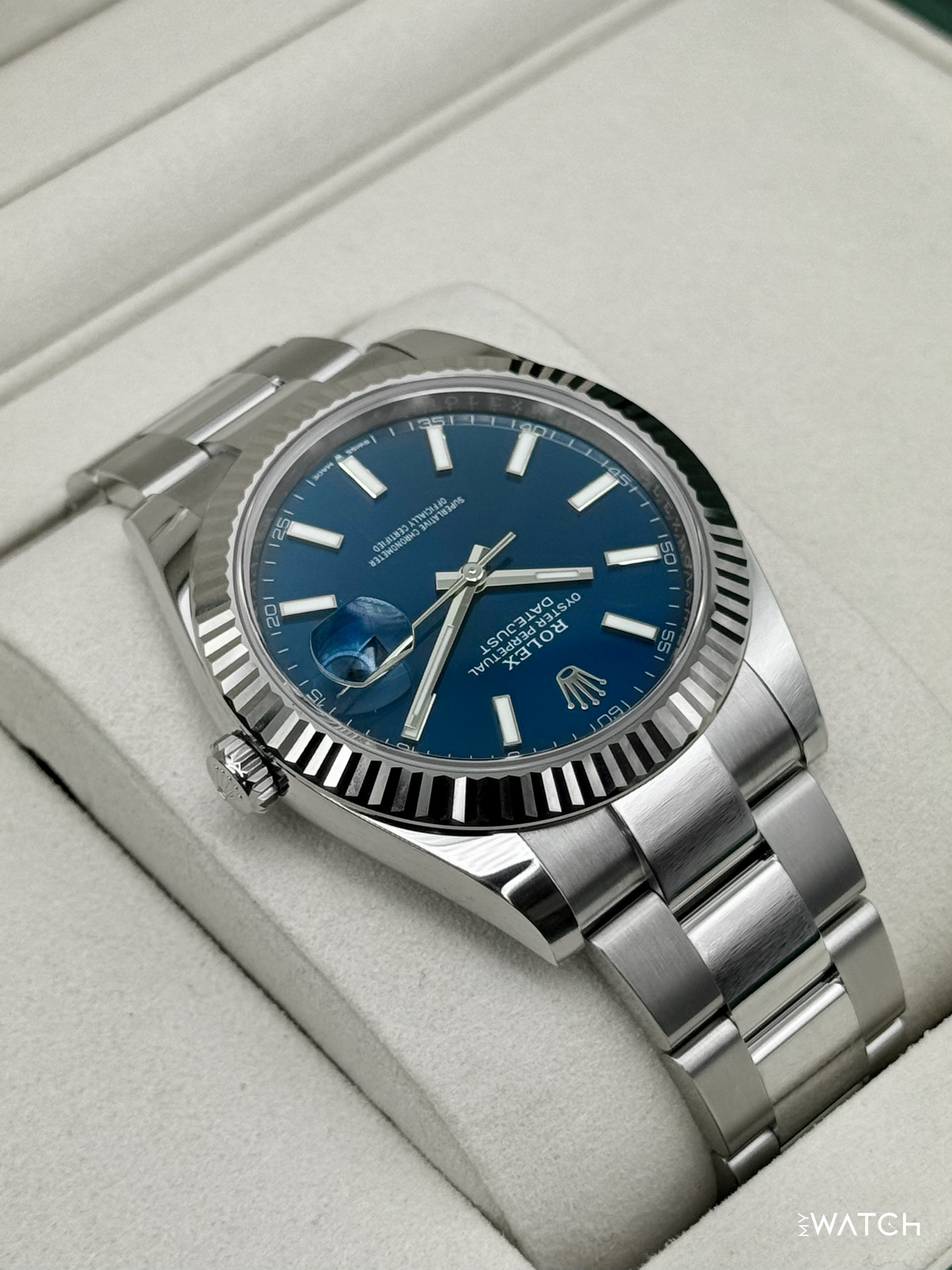 NEW 2025 Rolex Datejust 41mm 126334 Stainless Steel Oyster Blue Dial
