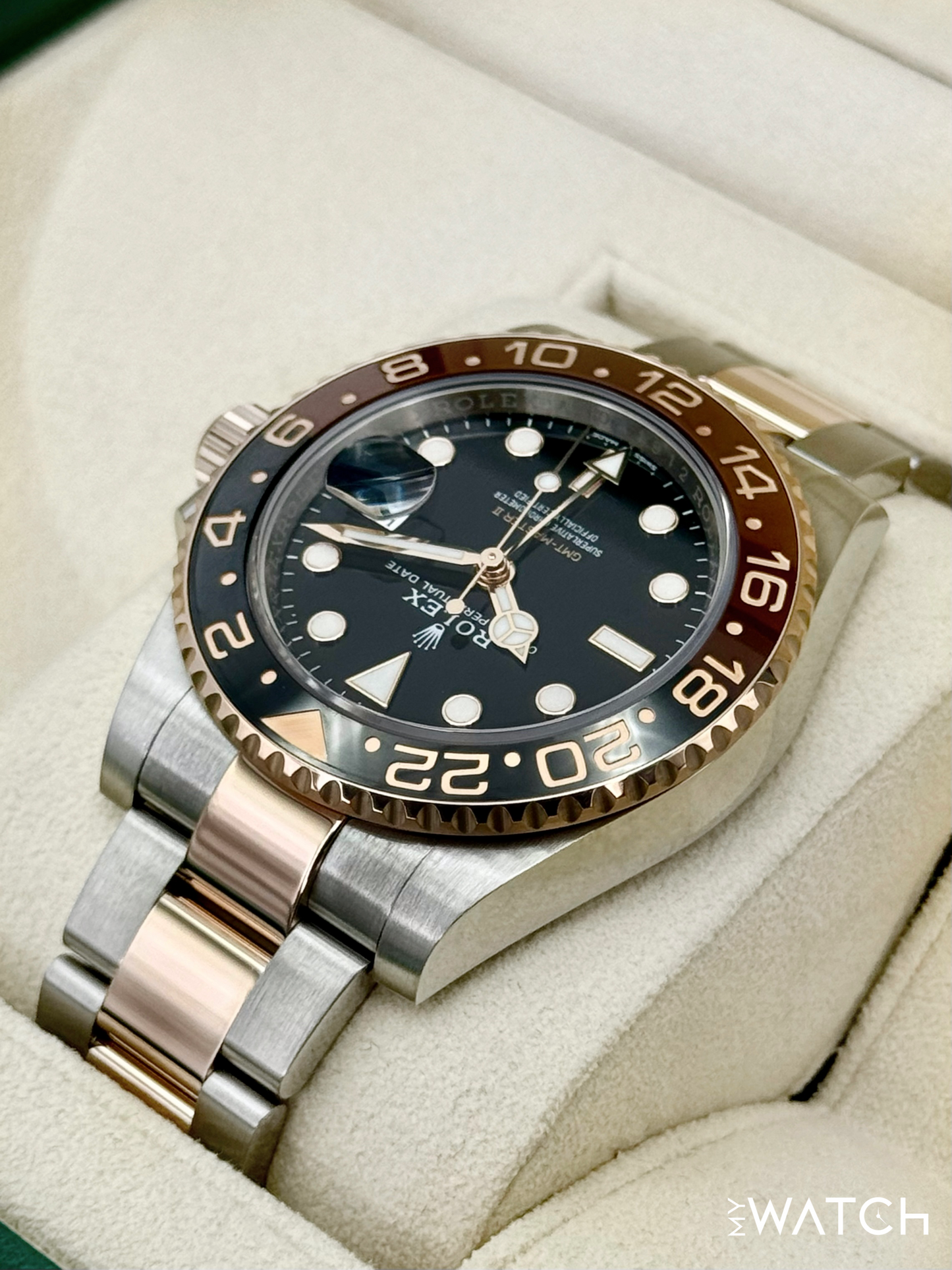 2023 Rolex GMT-Master II "Rootbeer" 40mm 126711CHNR Two-Tone