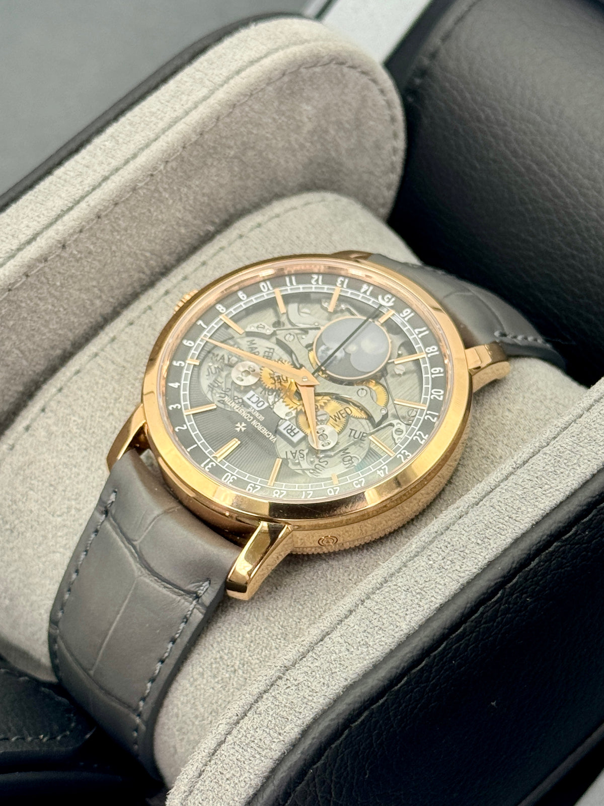 NEW 2026 Vacheron Constantin Traditionnelle 41mm 4020T Pink Gold Skeletonized Dial
