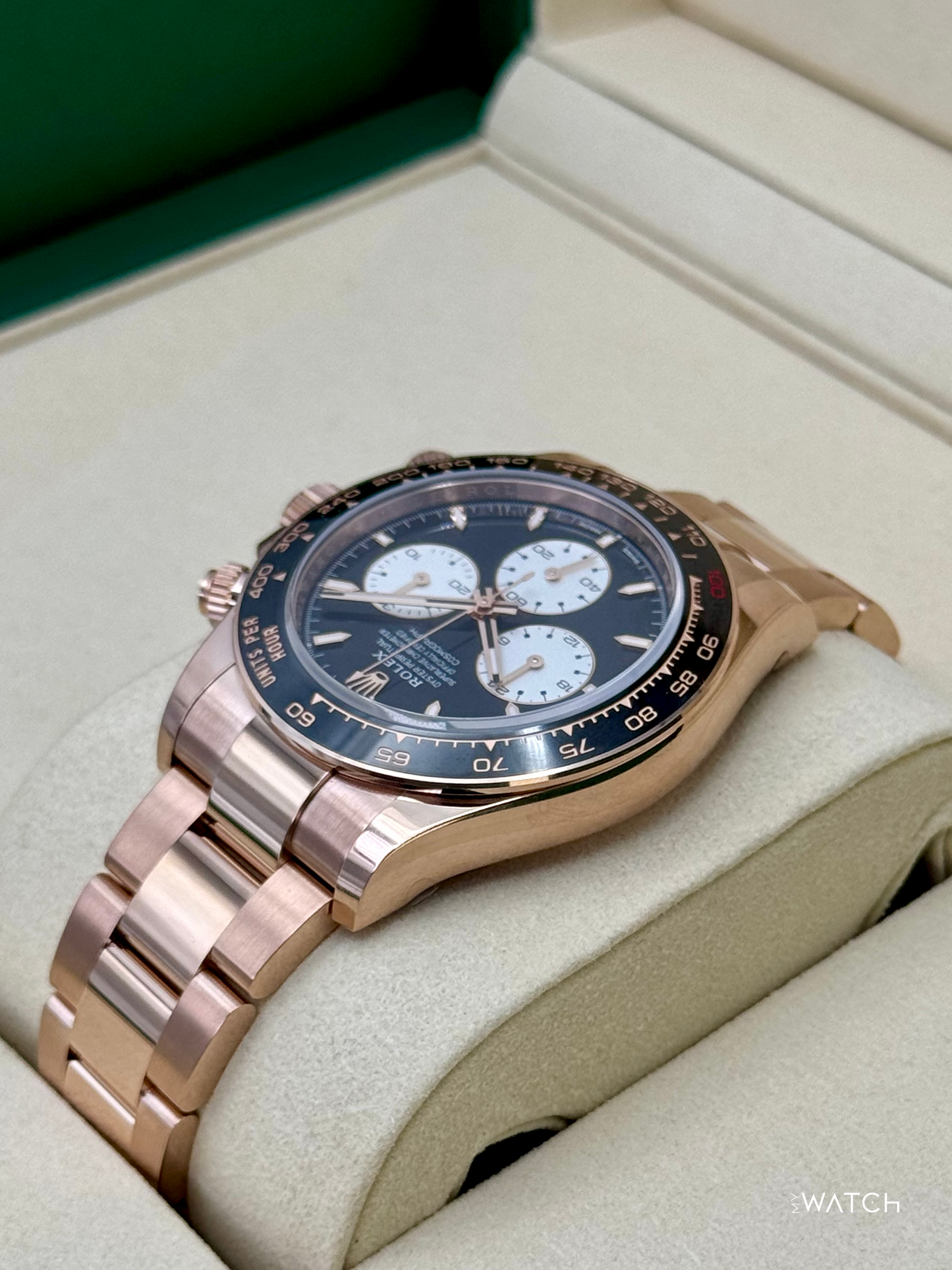 NEW 2025 Rolex Daytona "Le Mans" 40mm 126525LN Rose Gold Black Dial - MyWatchLLC