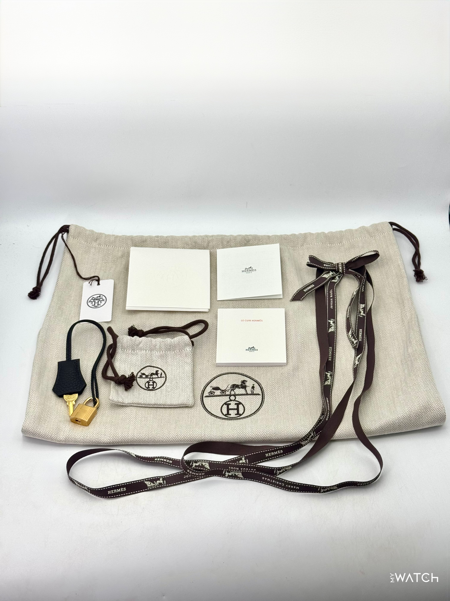 NEW Hermès Birkin 30 Handbag Togo Gold Hardware Noir (Black)