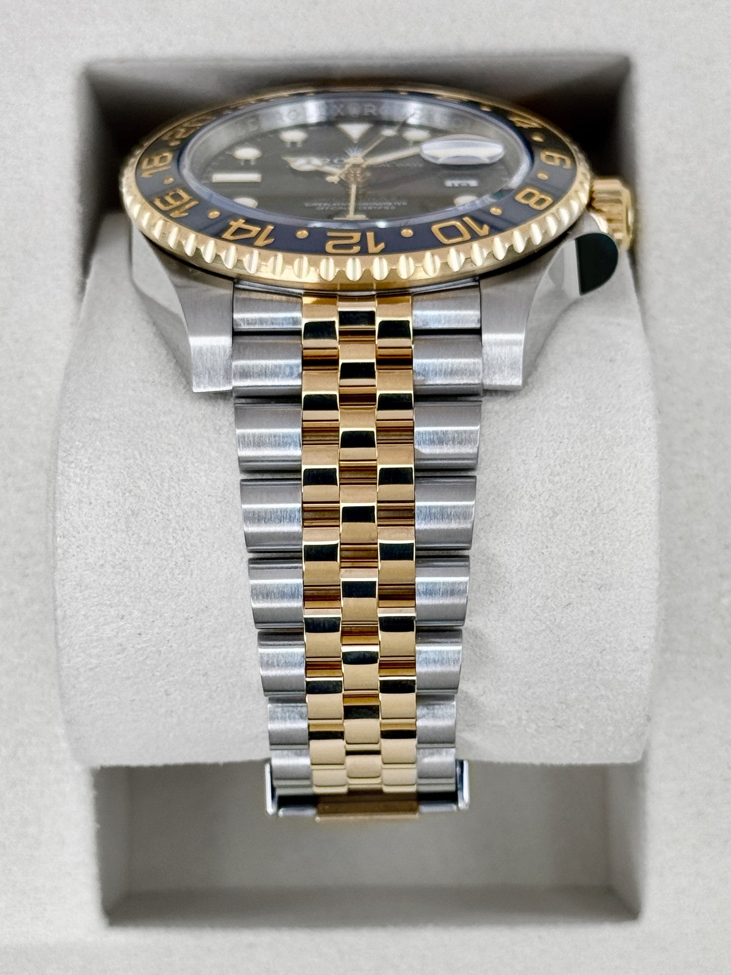 2025 Rolex GMT-Master II 40mm 126713GRNR Two-Tone Jubilee