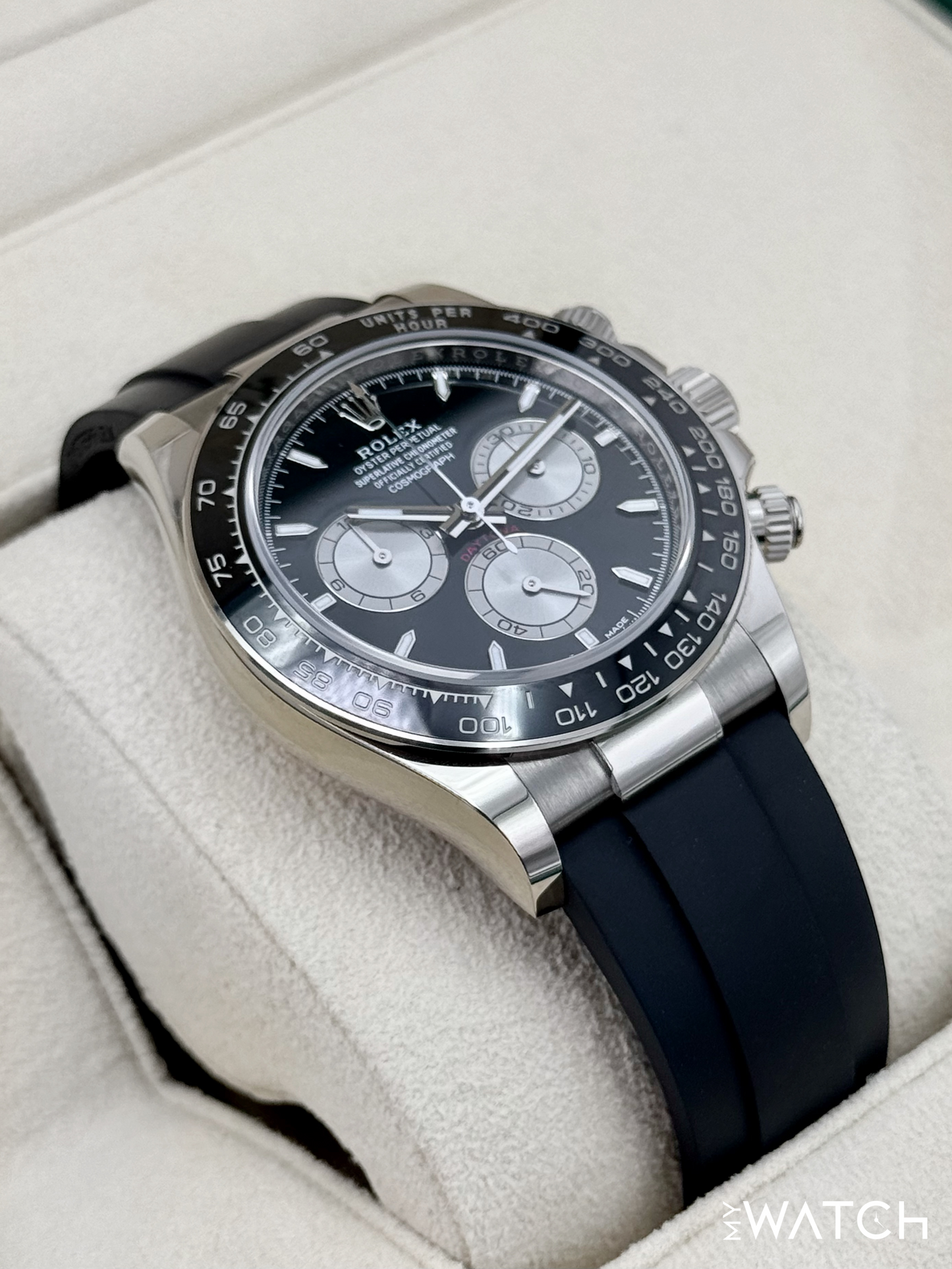 2025 Rolex Daytona "Baby Le Mans" 40mm 126519LN White Gold Black Dial