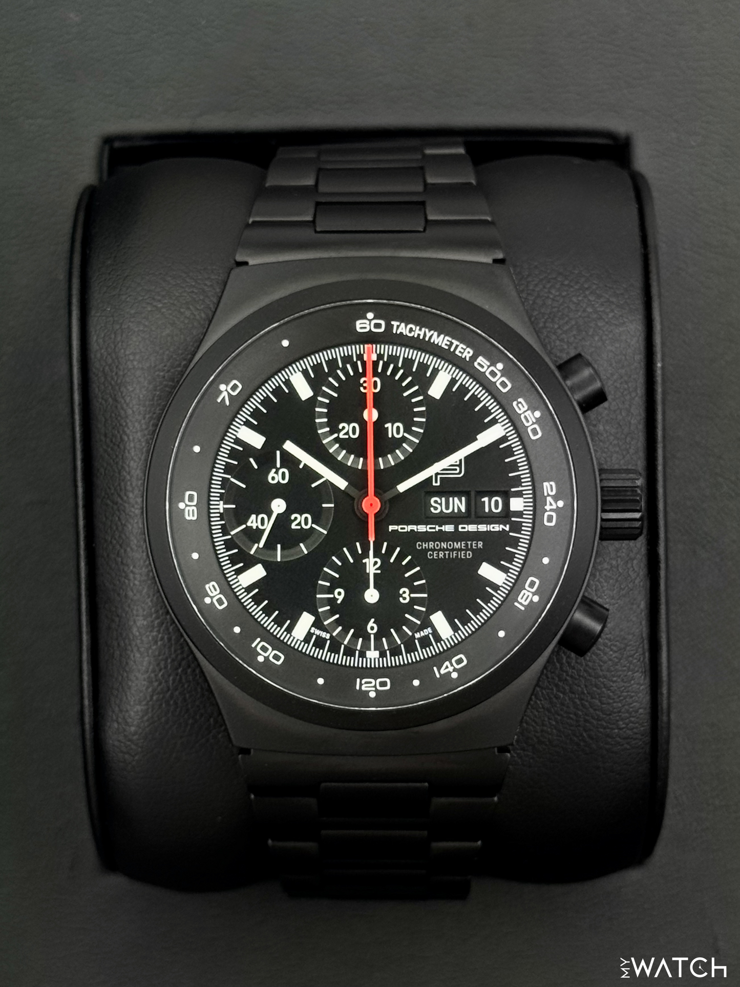 NEW 2025 Porsche Design Numbered Edition 41mm 6043.7.01.001.01.5 Titanium Black Dial