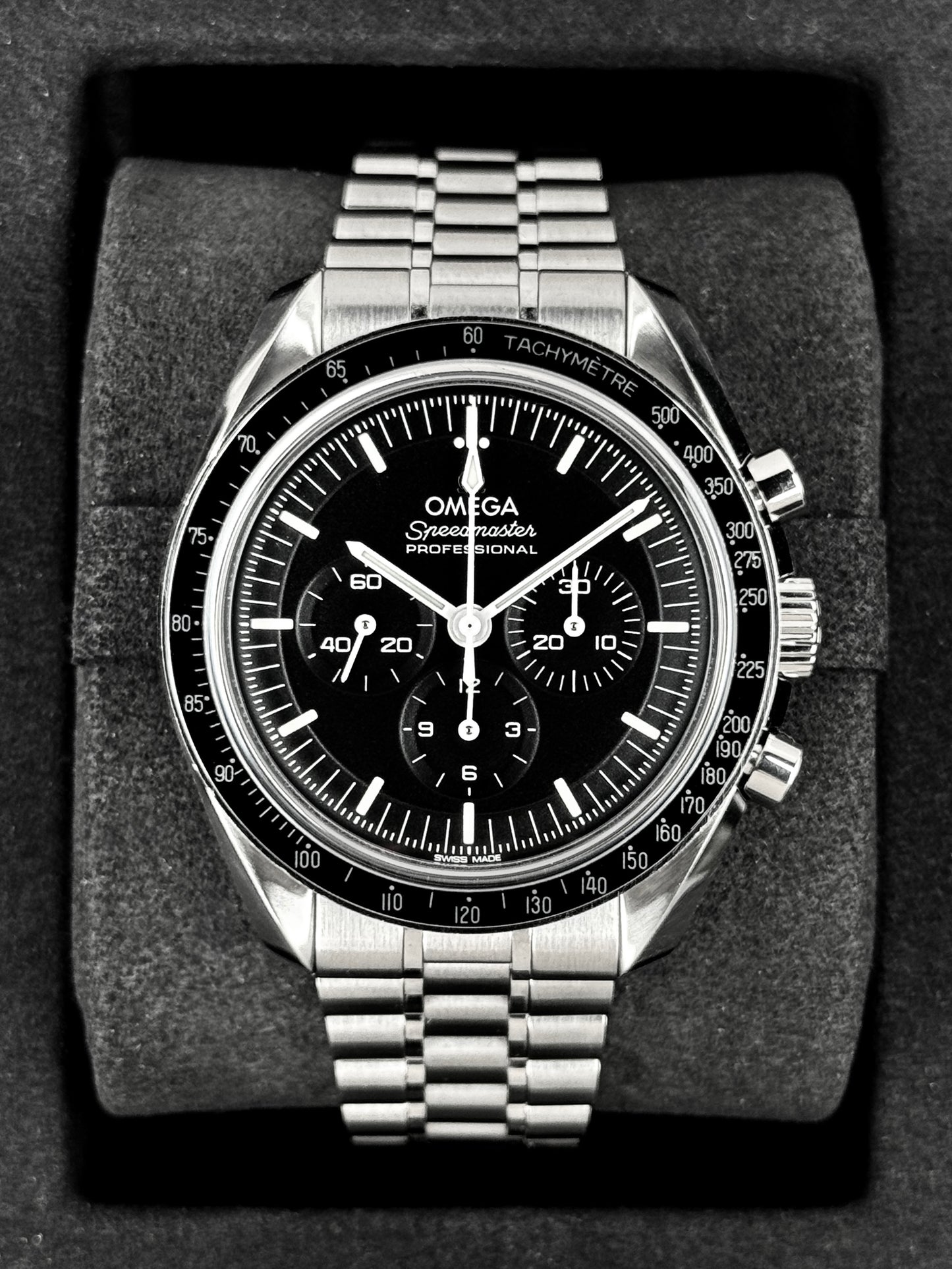 2023 Omega Speedmaster Pro Moonwatch 42mm 310.30.42.50.01.002 Black Dial