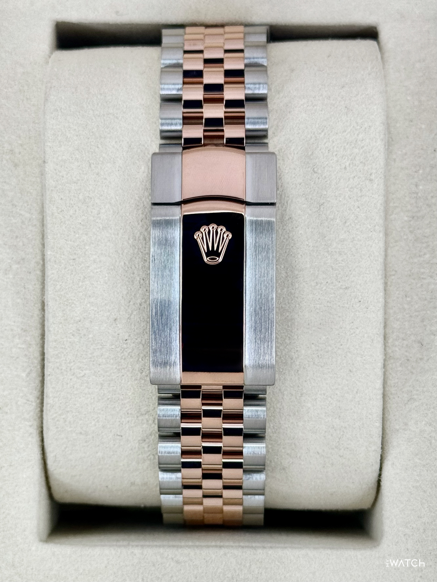 2025 Rolex Datejust 36mm 126281RBR Two-Tone Jubilee Pink Diamond Dial - MyWatchLLC