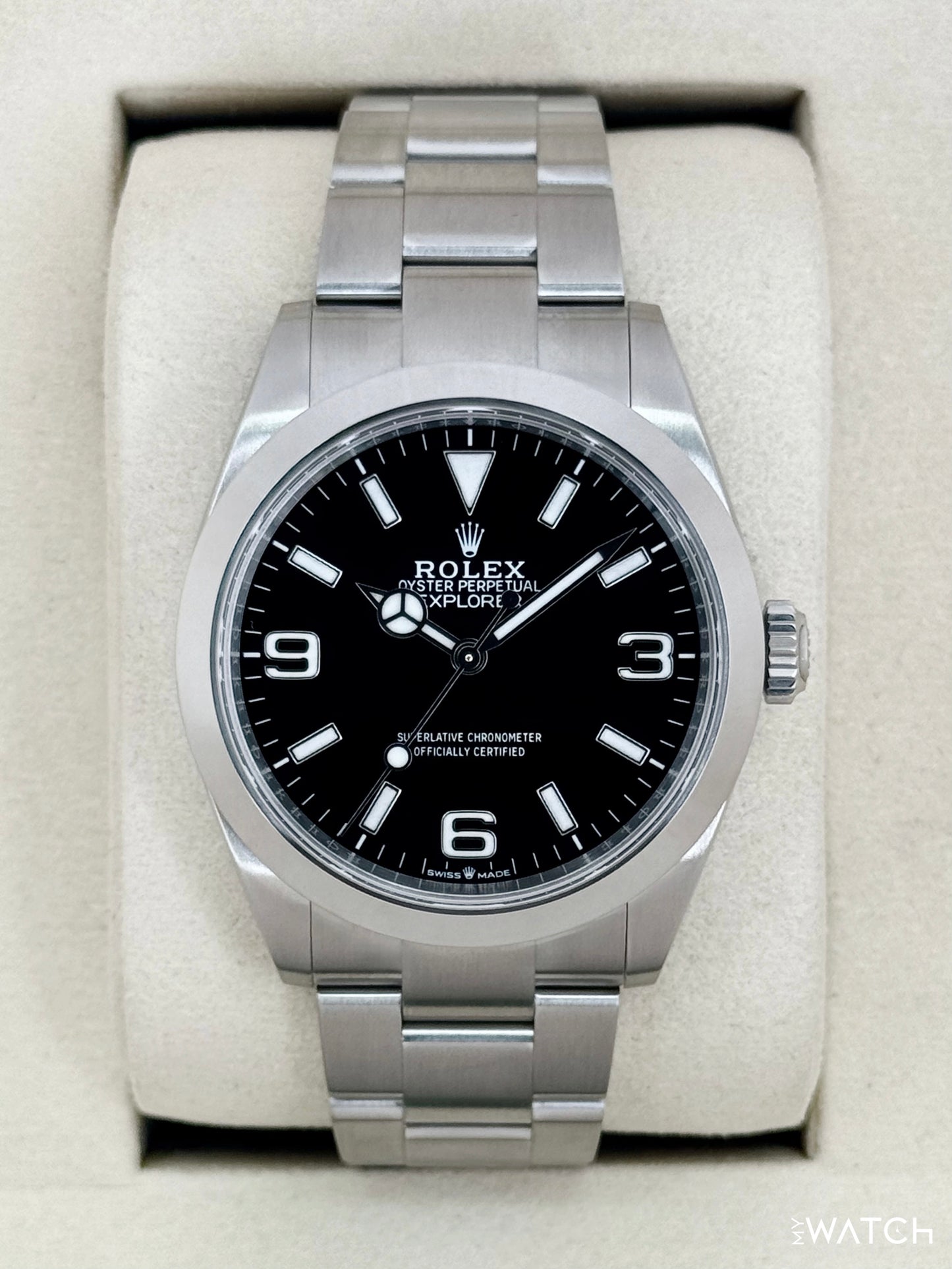 2025 Rolex Explorer 40mm 224270 Black Dial - MyWatchLLC