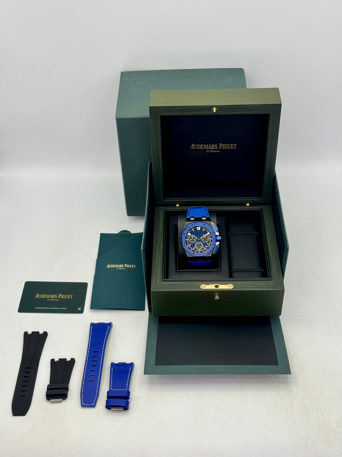 2024 Audemars Piguet Royal Oak Offshore Chrono 43mm 26420CE Ceramic Blue Dial