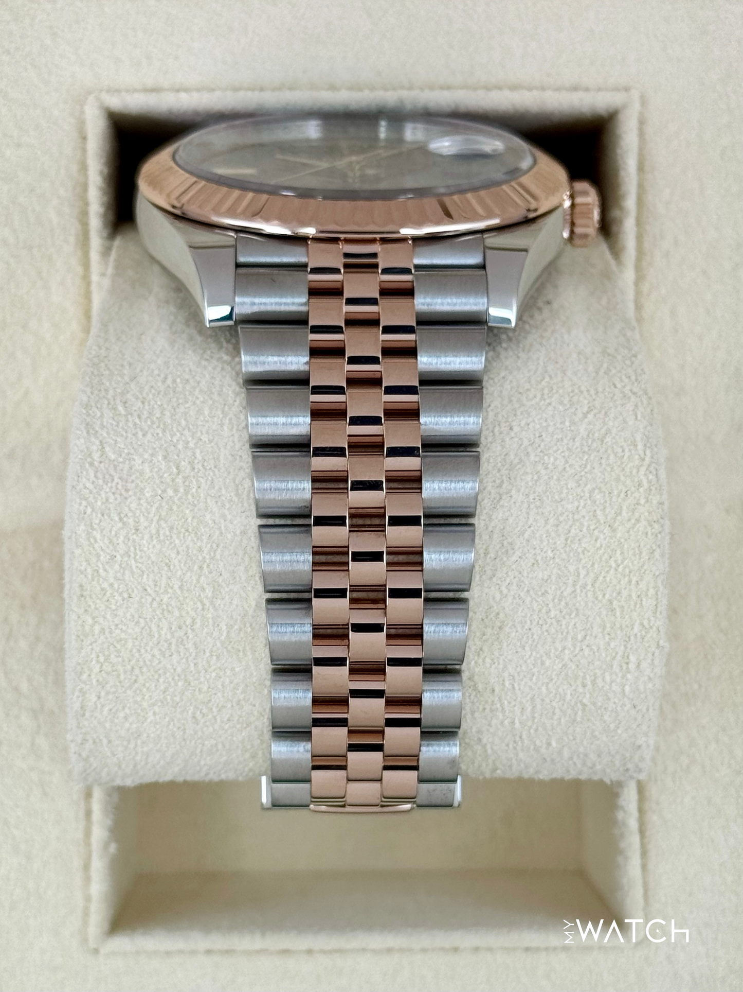 2022 Rolex Datejust 41mm 126331 Two-Tone Jubilee Wimbledon Dial