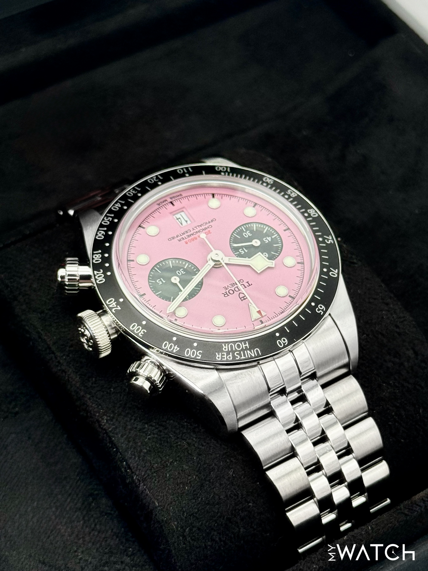NEW 2025 Tudor Black Bay Chrono 41mm 79360N Pink Dial