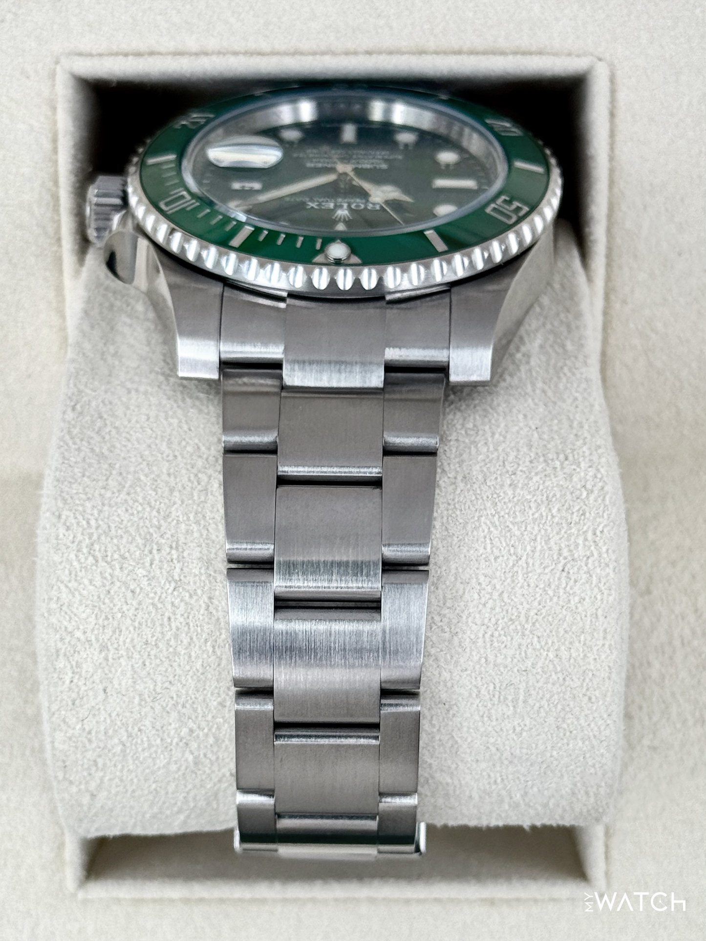 2020 Rolex Submariner “Hulk” 40mm 116610LV Green Dial (Green Card) - MyWatchLLC