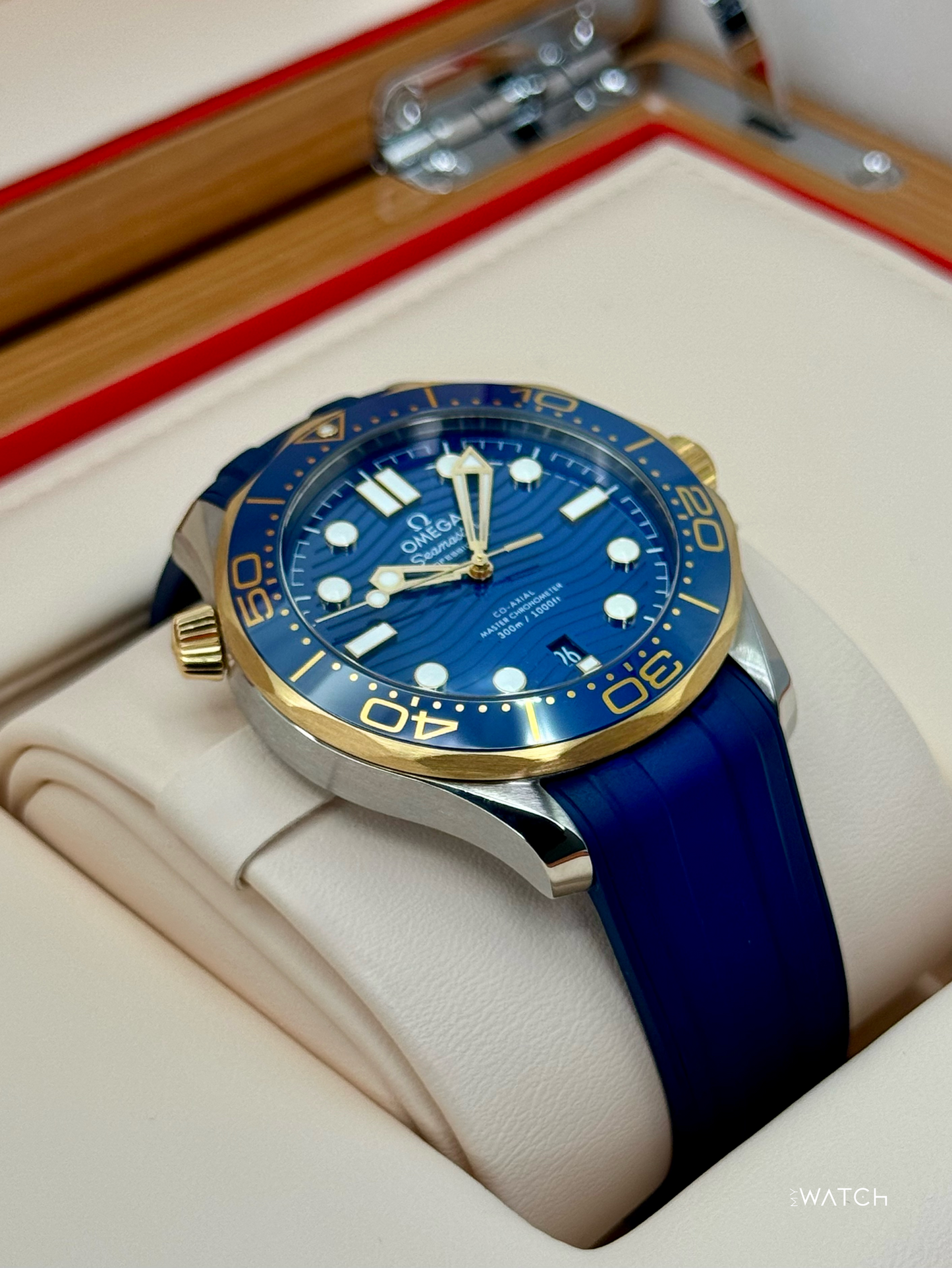 2024 Omega Seamaster Diver 300M 42mm 210.22.42.20.03.001 Blue Dial