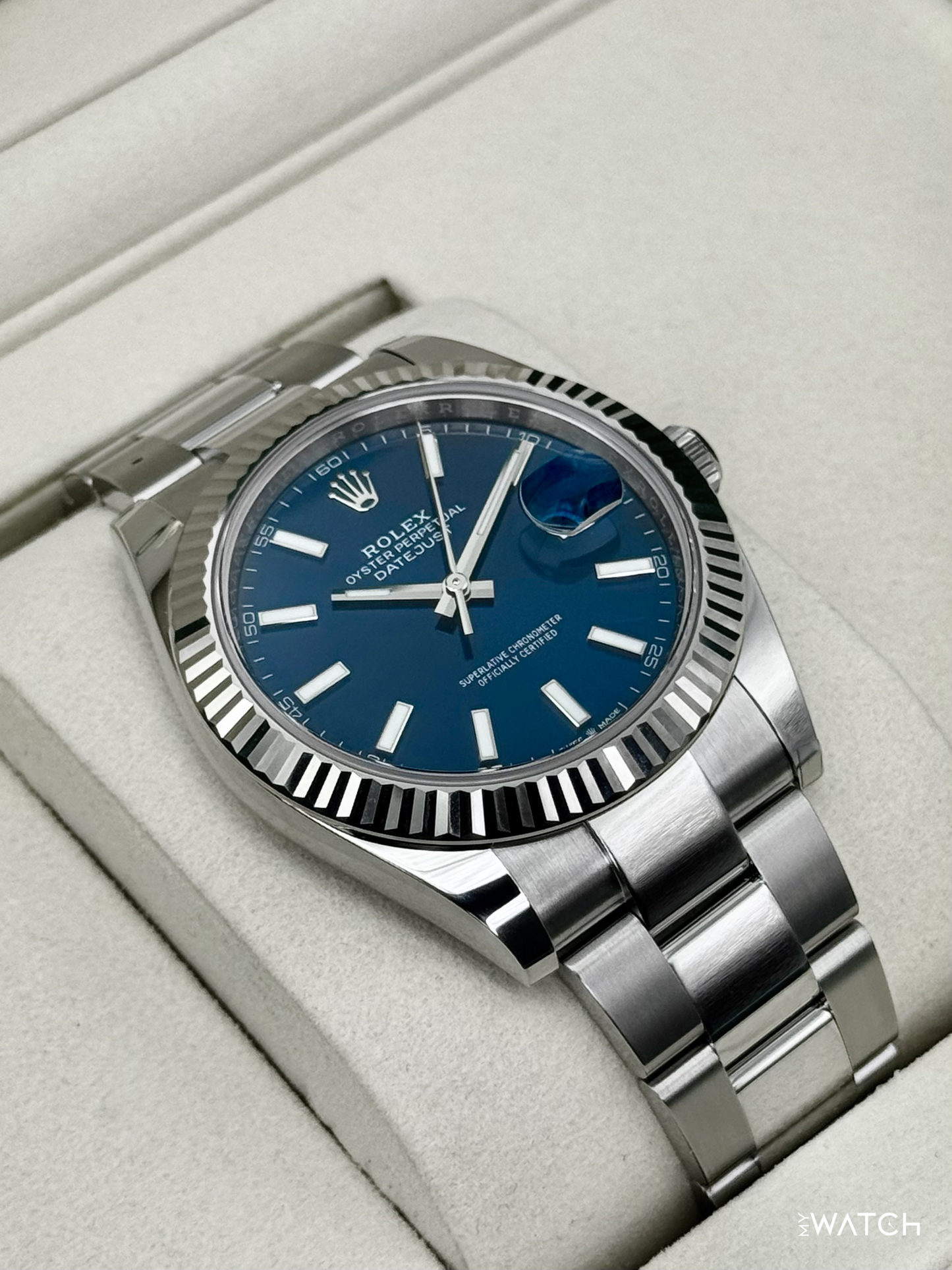 NEW 2025 Rolex Datejust 41mm 126334 Stainless Steel Oyster Blue Dial