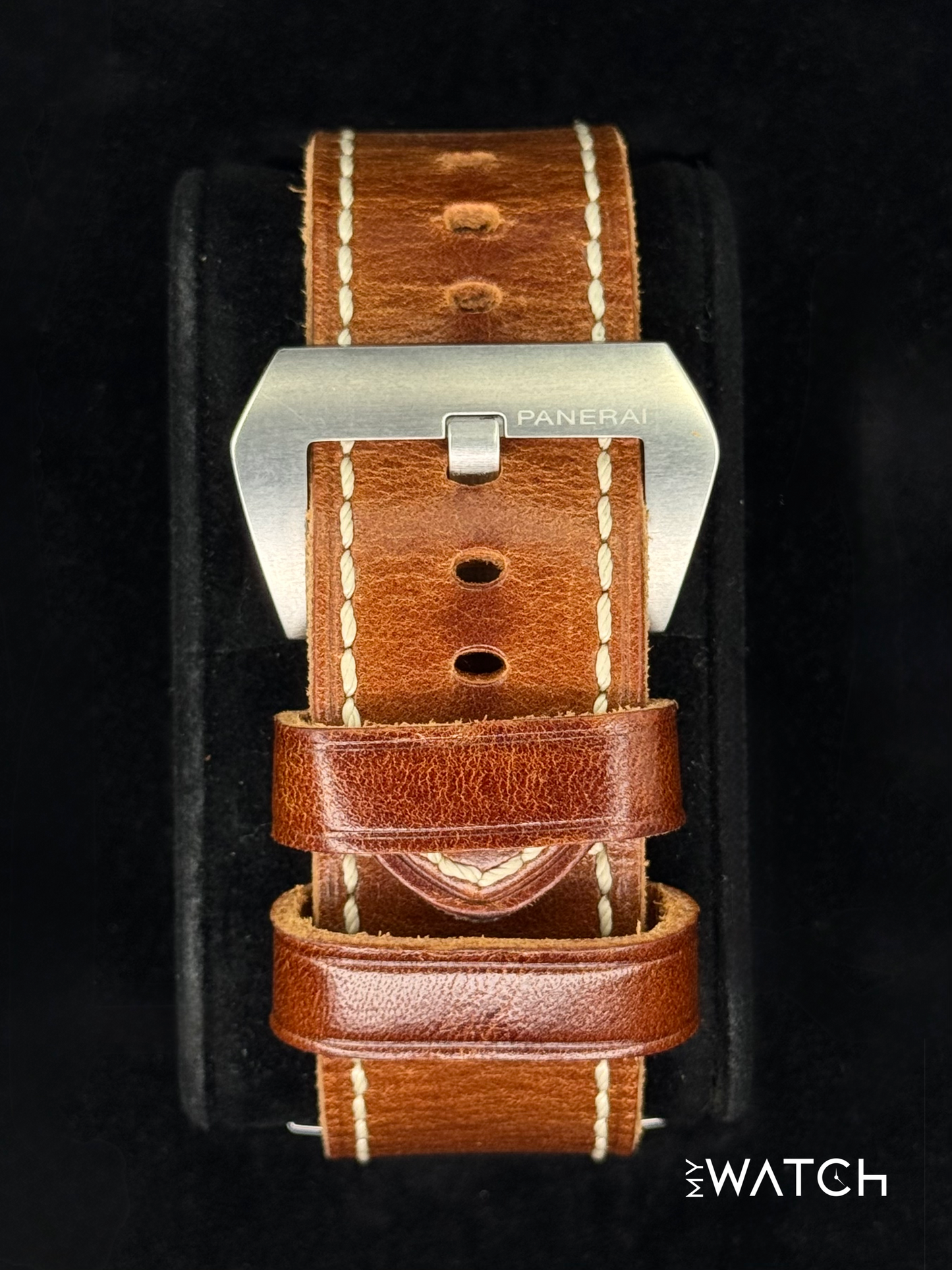 2012 Panerai Luminor 1950 3 Days 47mm PAM00372 Stainless Steel Black Dial