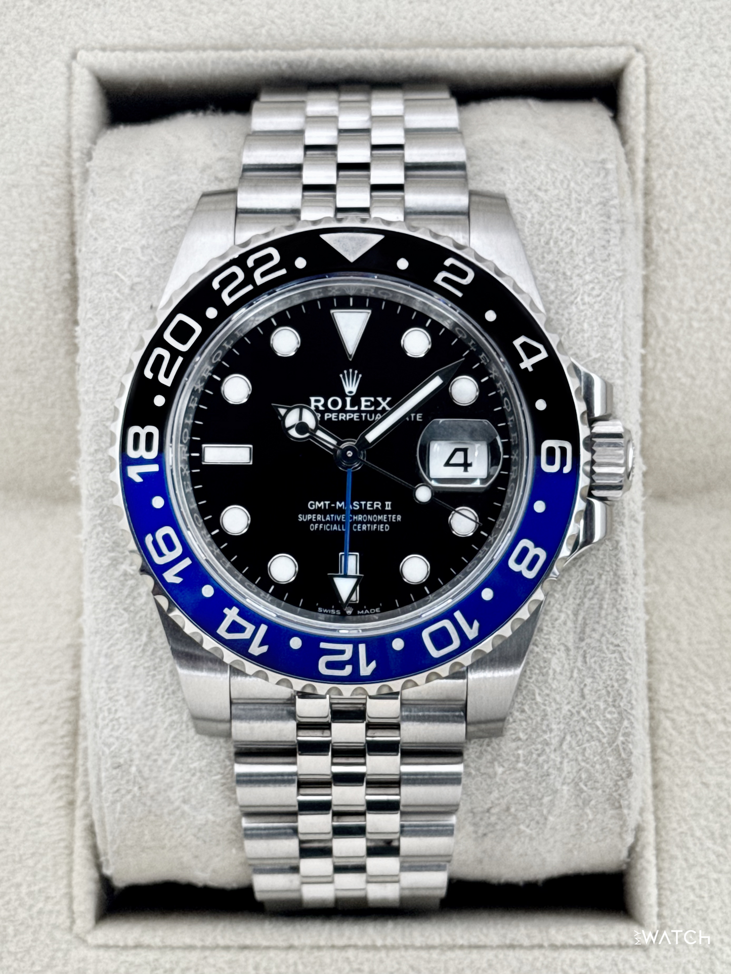 2024 Rolex GMT-Master II "Batgirl" 40mm 126710BLNR Jubilee - MyWatchLLC