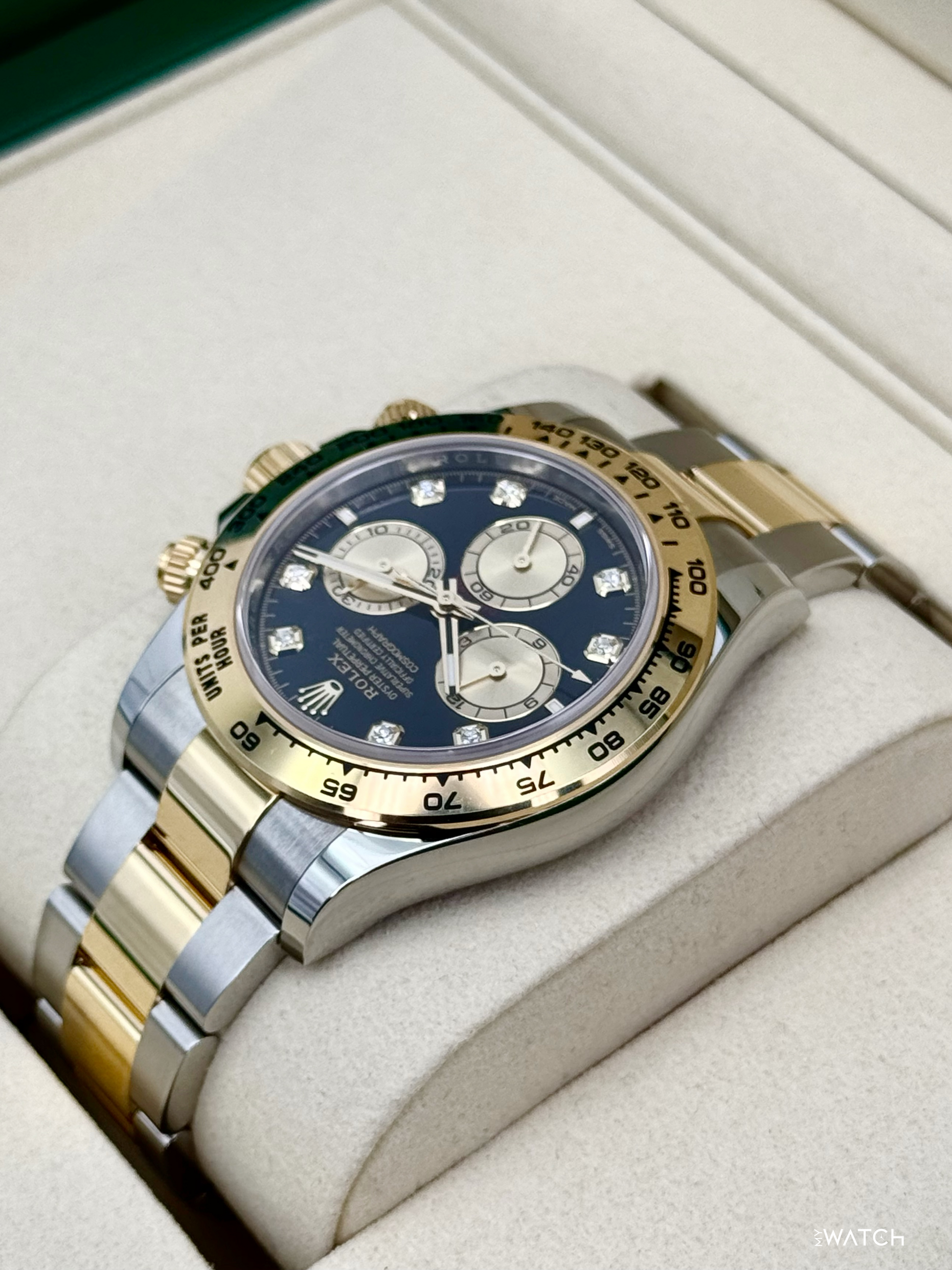 NEW 2026 Rolex Daytona 40mm 126503 Two-Tone Black Diamond Dial - MyWatchLLC