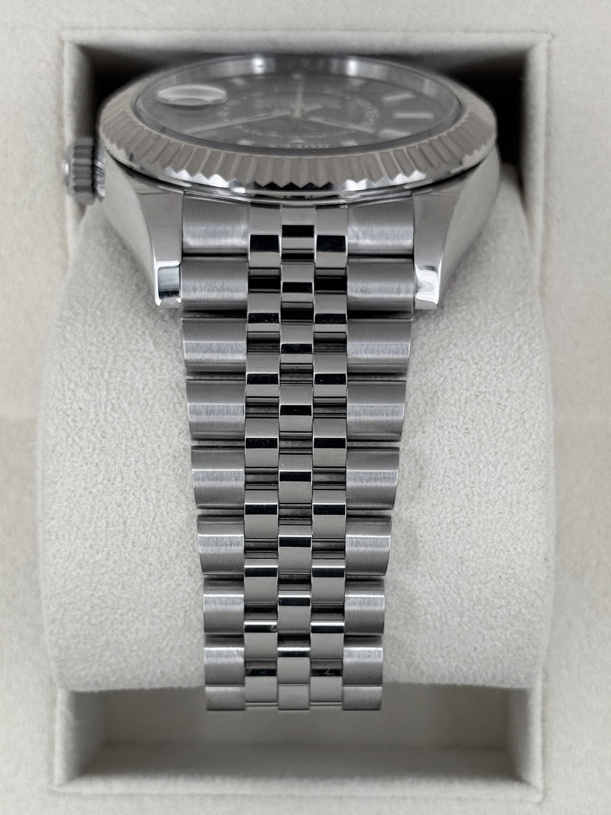 2023 Rolex Sky-Dweller 42mm 326934 Stainless Steel Jubilee Blue Dial