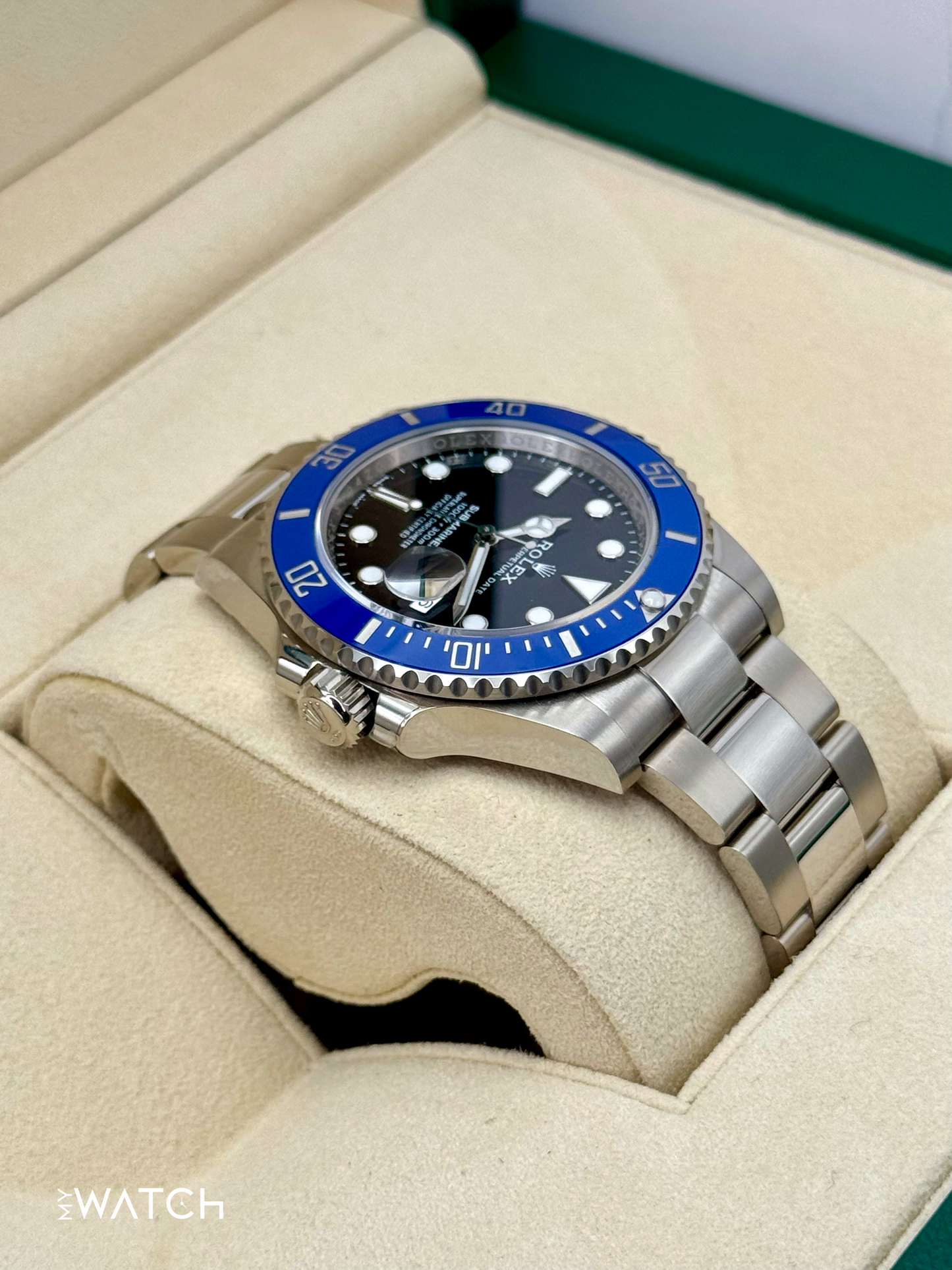 NEW 2025 Rolex Submariner “Cookie Monster ” 41mm 126619LB White Gold Black Dial