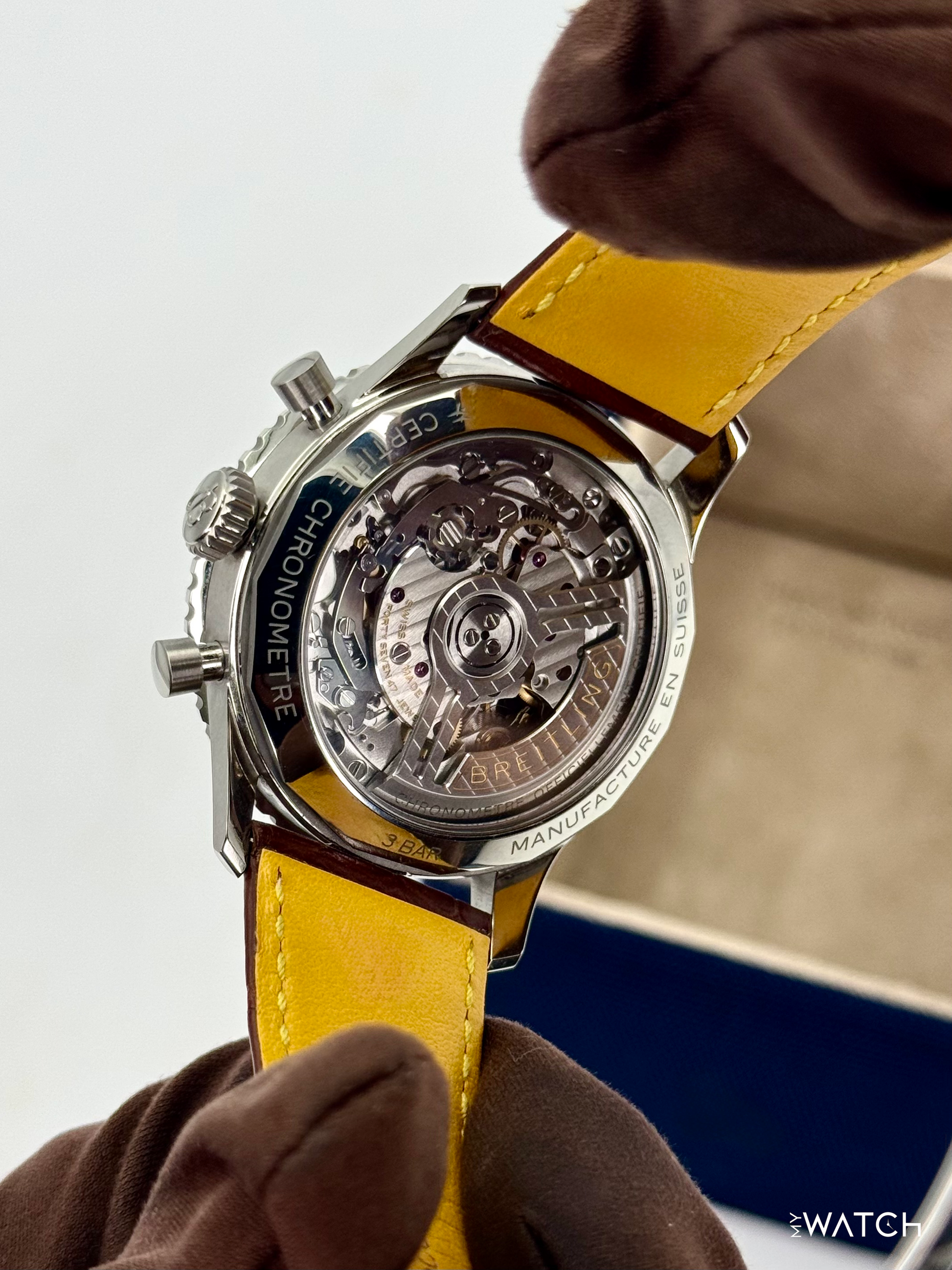 2024 Breitling Navitimer Chronograph B01 41mm AB0139 Stainless Steel Silver Dial - MyWatchLLC