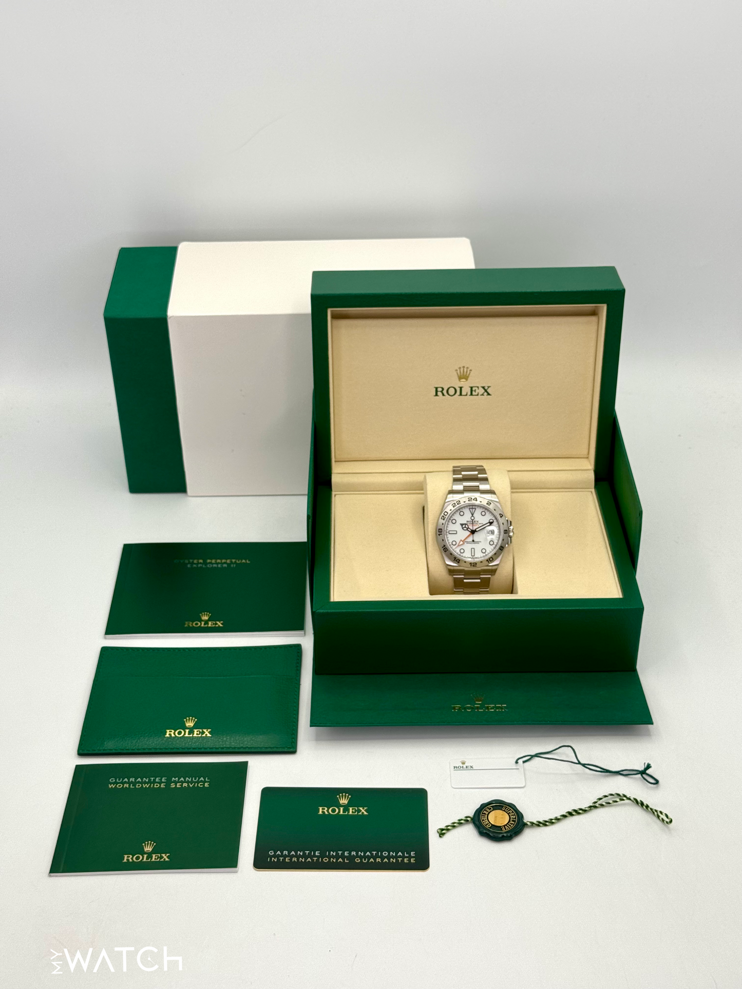 NEW 2025 Rolex Explorer II 42mm 226570 Polar White Dial