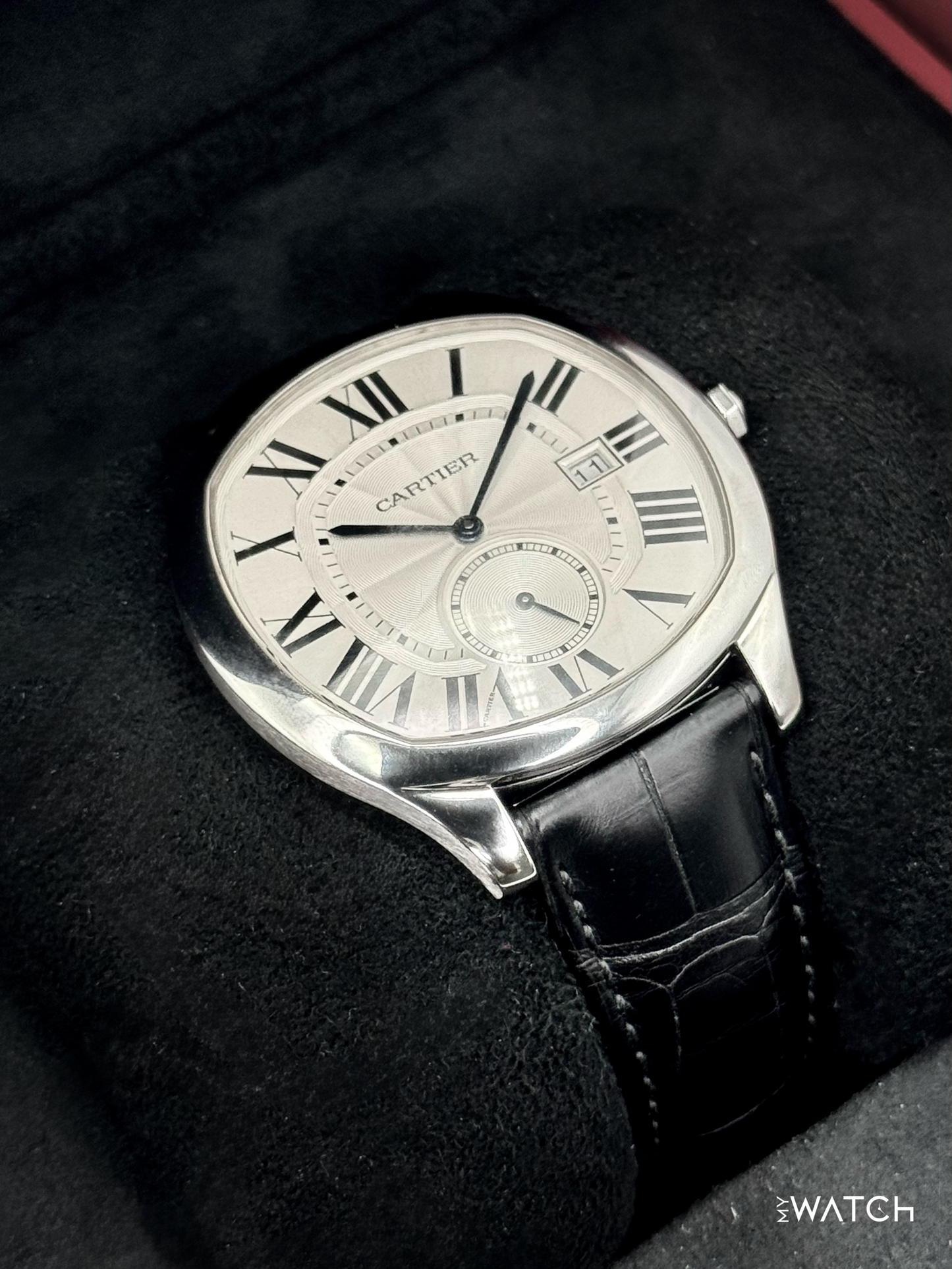 2020 Cartier Drive De Cartier 40mm WSNM0004 Stainless Steel White Dial - MyWatchLLC