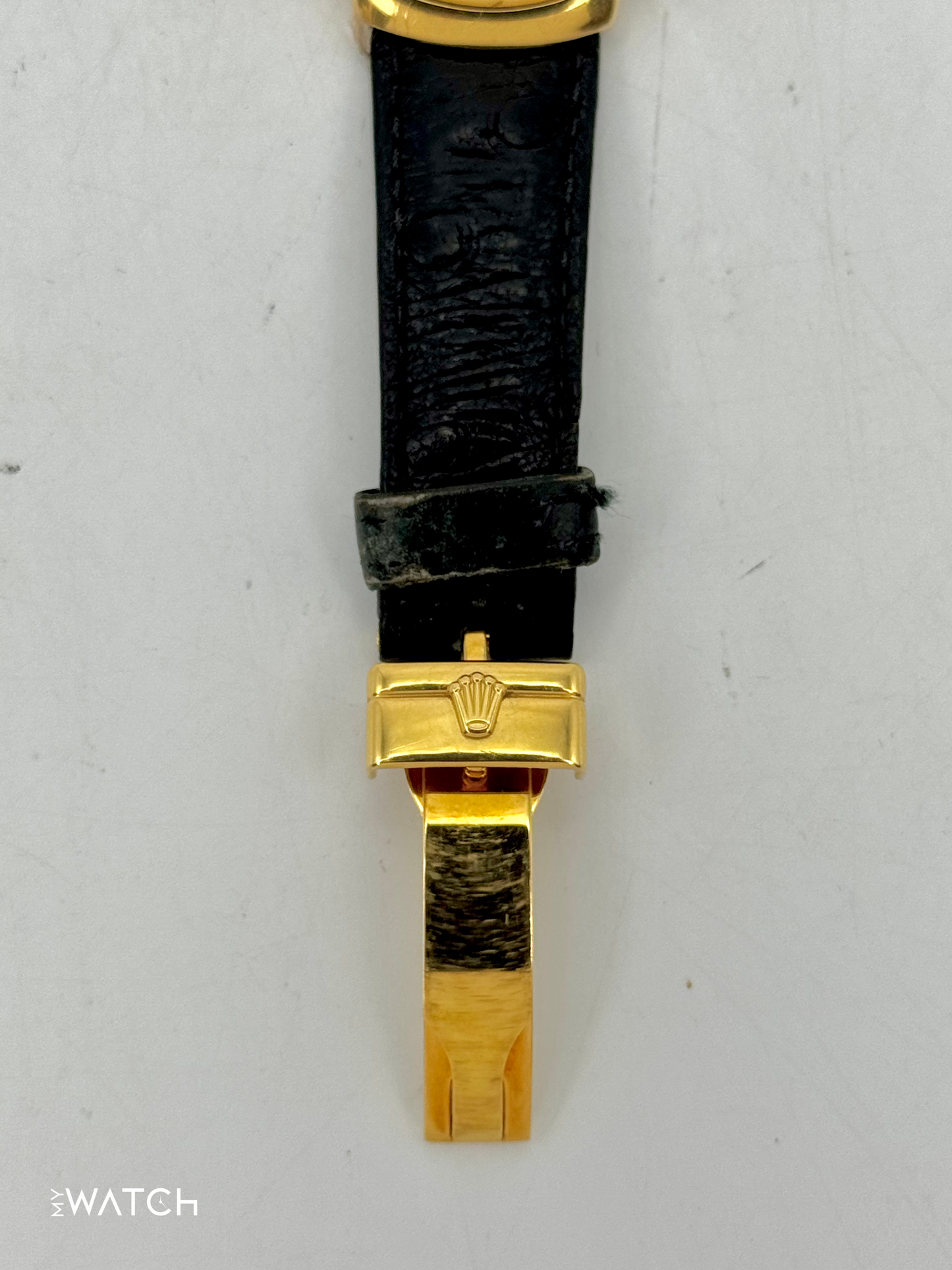 2006 Rolex Cellini 37mm 6623/8 18kt Yellow Gold Mother of Pearl Dial