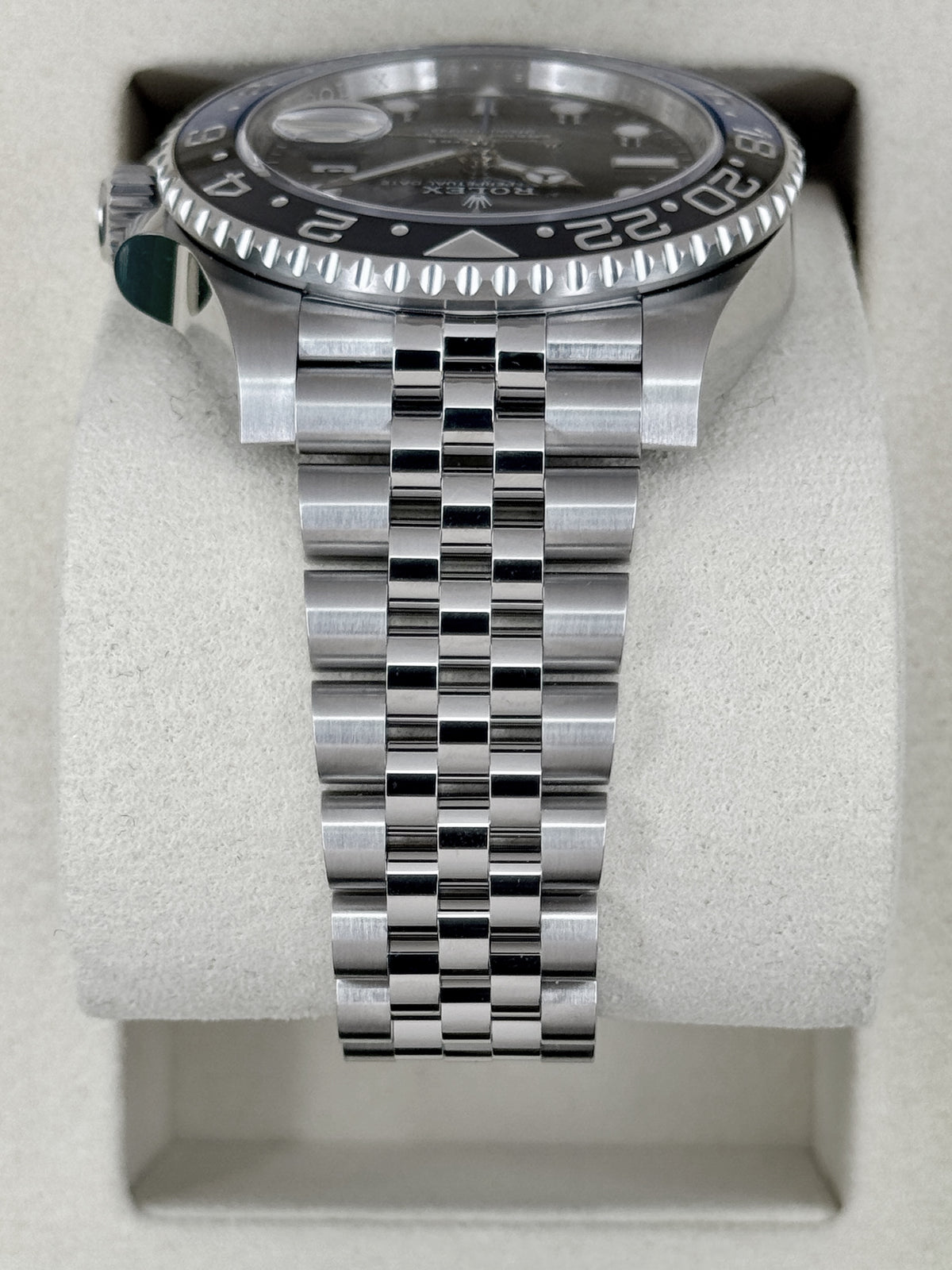 NEW 2026 Rolex GMT-Master II Batgirl 40mm 126710BLNR Jubilee (NEW STYLE CARD)