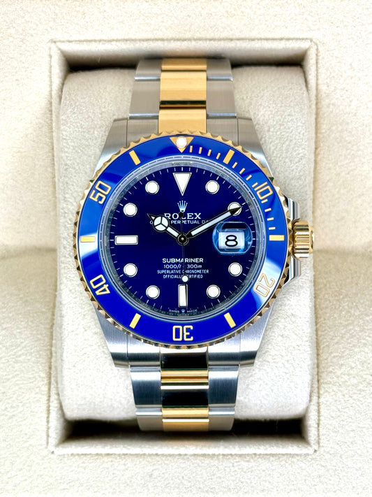 2023 Rolex Submariner "Bluesy" 41mm 126613LB Two-Tone Blue Dial - MyWatchLLC