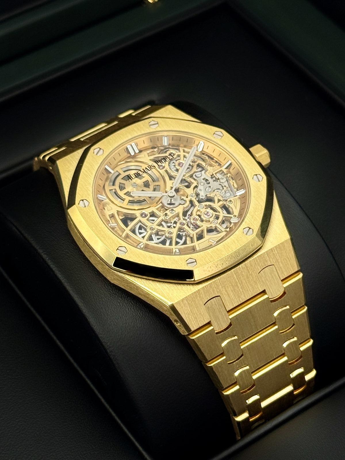 2025 Audemars Piguet Royal Oak 39mm 16204BA Jumbo Openworked Skelton