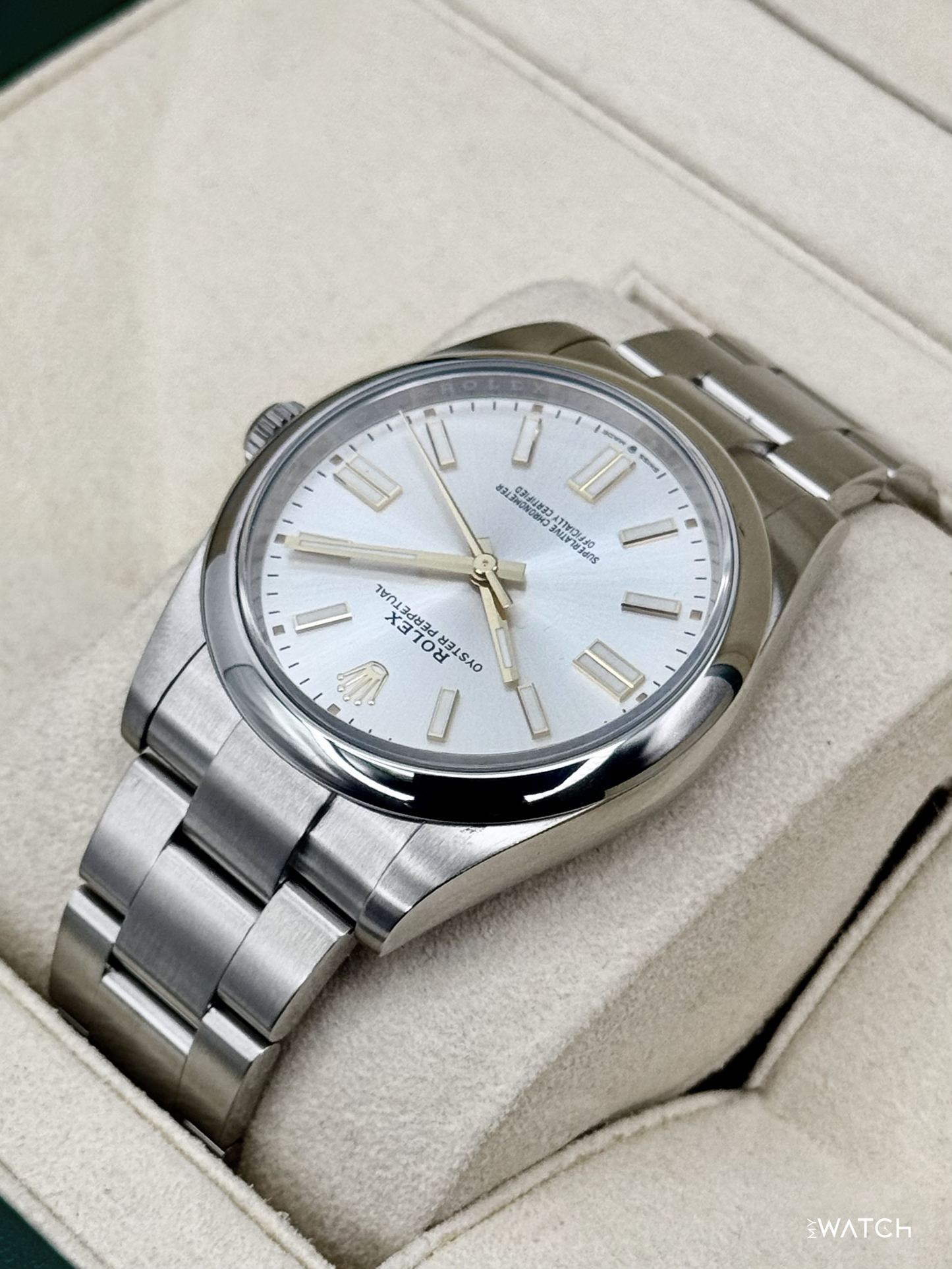 NEW 2023 Rolex Oyster Perpetual 41mm 124300 Silver Dial (NOS)