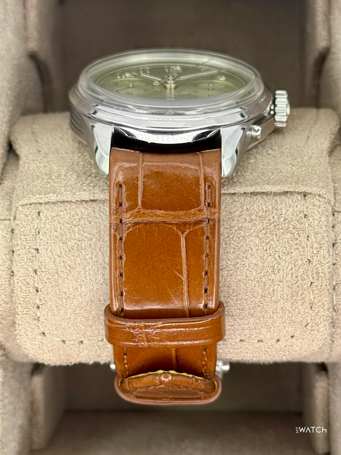 2024 Breitling Premier B09 Chronograph 40mm AB0930 Stainless Steel Green Dial