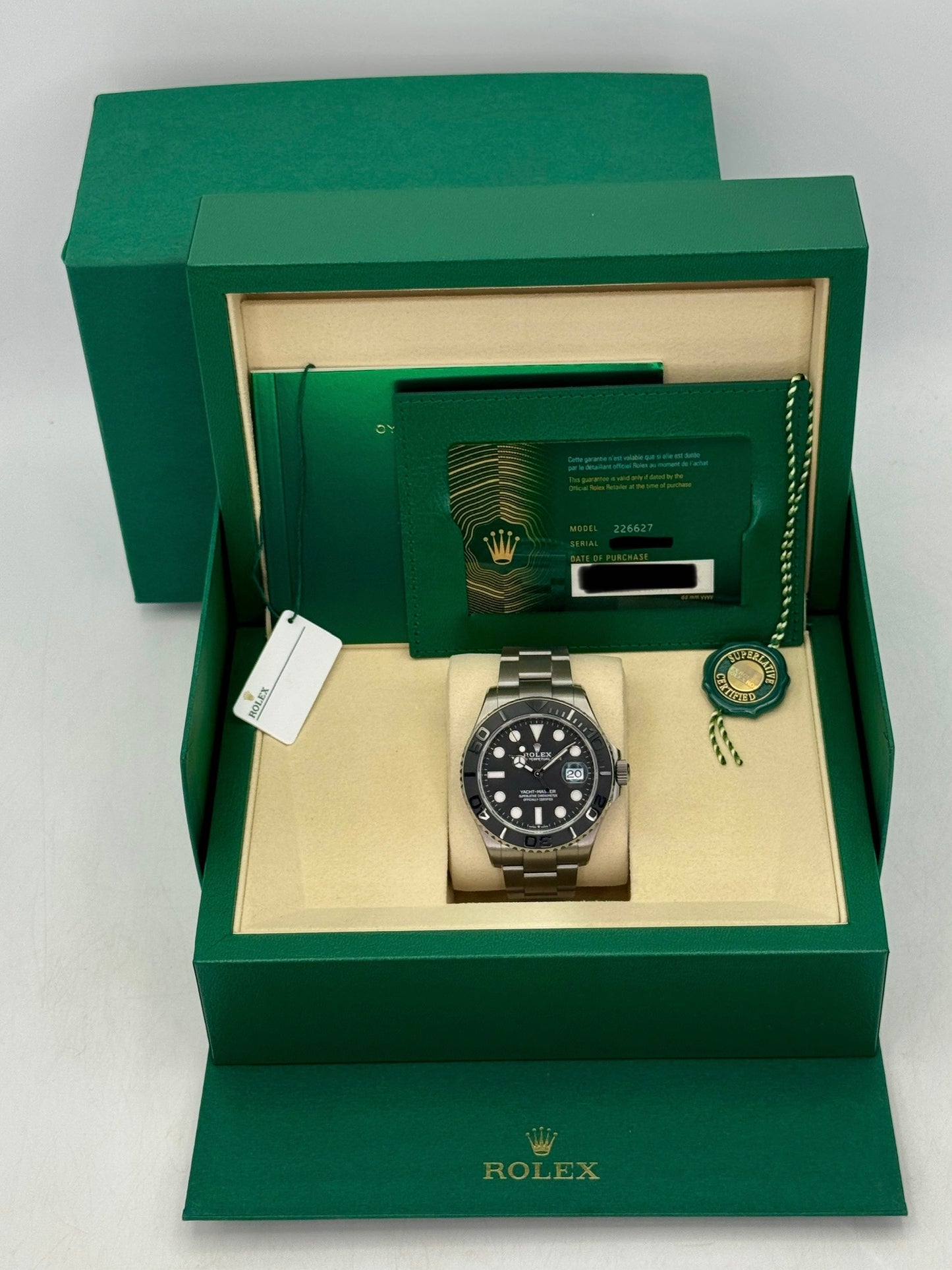 2026 Rolex Yacht-Master 42mm 226627 Titanium