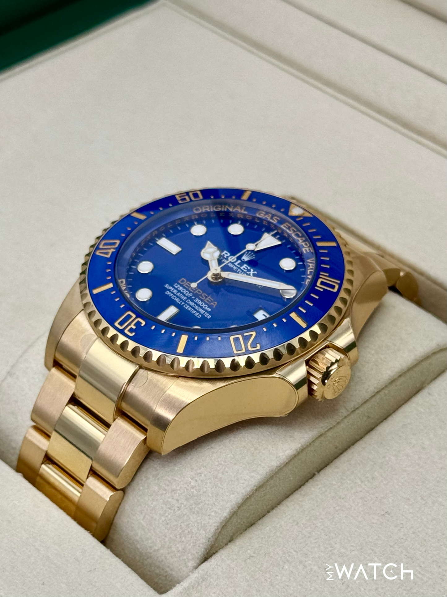 NEW 2025 Rolex Deepsea 44mm 136668LB Yellow Gold Blue Dial (STICKERED)
