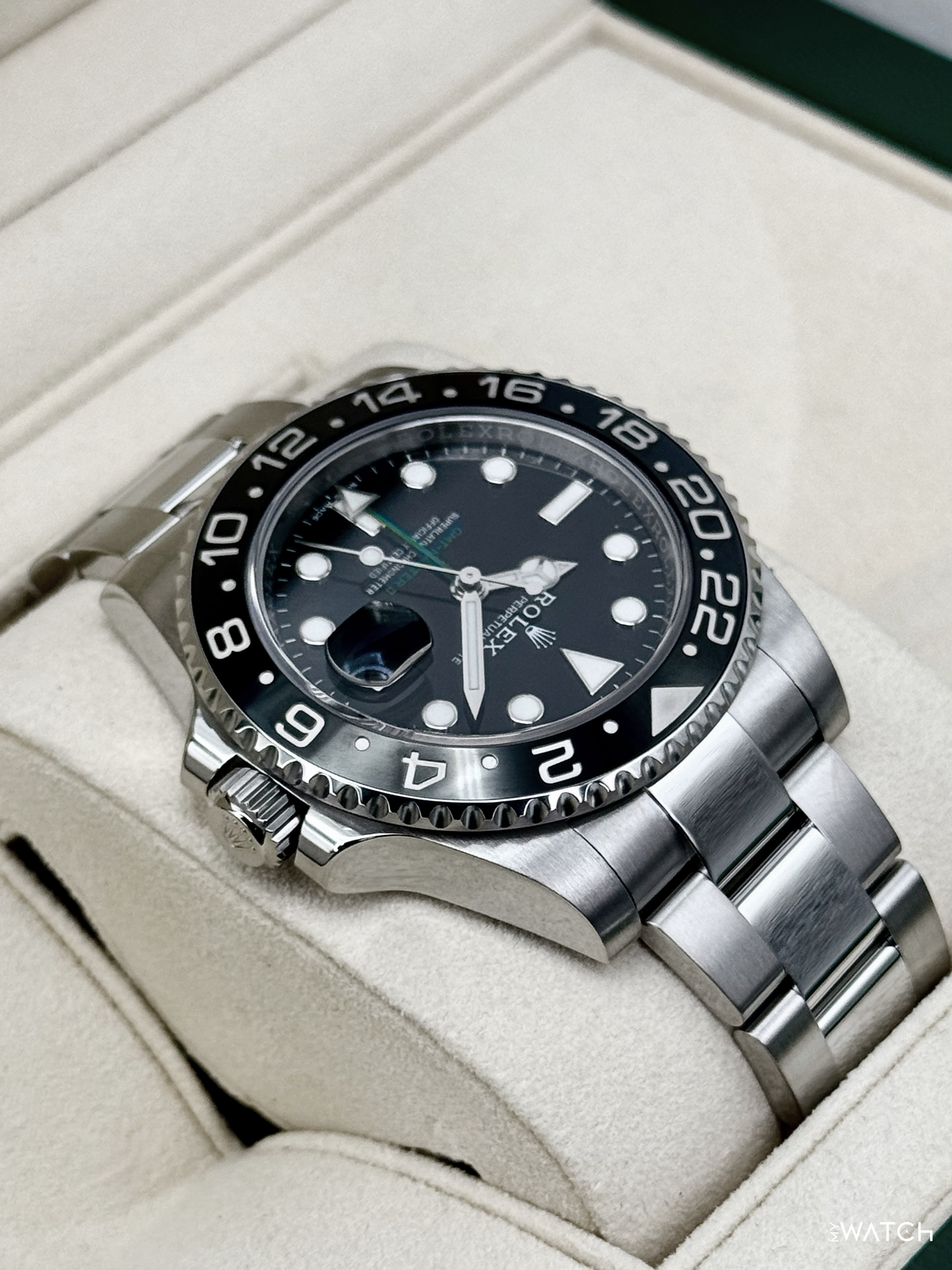 2019 Rolex GMT-Master II 40mm 116710LN Stainless Steel Black Dial - MyWatchLLC