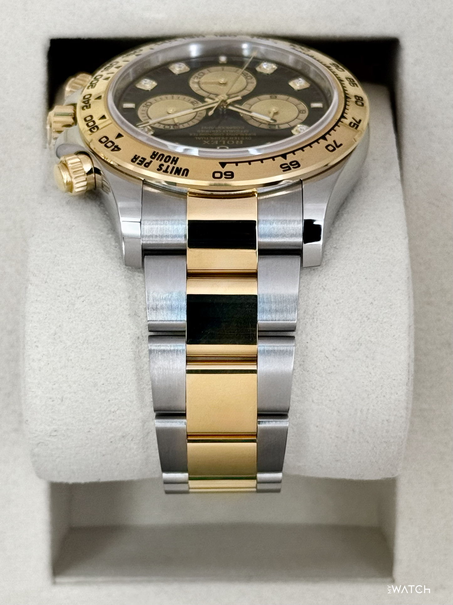 NEW 2026 Rolex Daytona 40mm 126503 Two-Tone Black Diamond Dial - MyWatchLLC