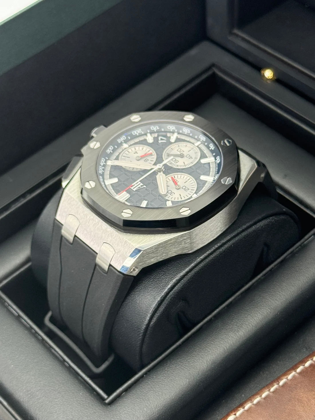 2022 Audemars Piguet Royal Oak Chronograph 43mm 26420SO Black Dial