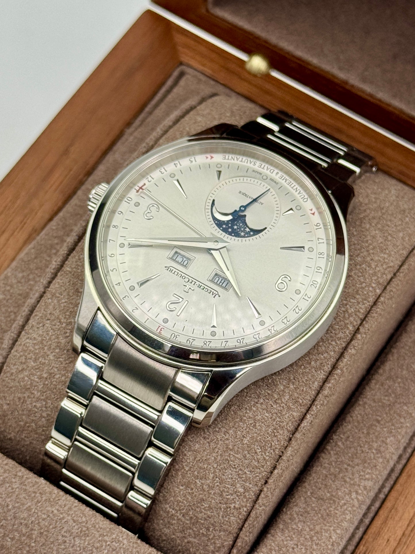 2026 Jaeger-LeCoultre Master Control 40mm Q4148120 Stainless Steel Silver Dial