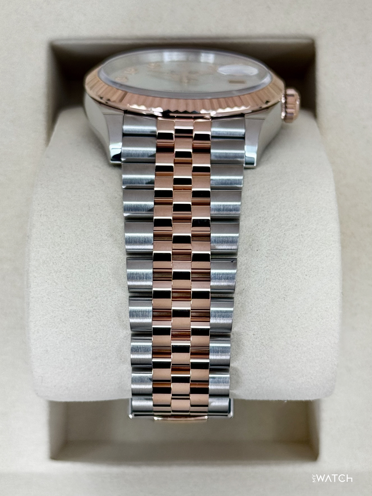 NEW 2026 Rolex Datejust 36mm 126231 Two-Tone MOP Diamond Dial (STICKERED) - MyWatchLLC