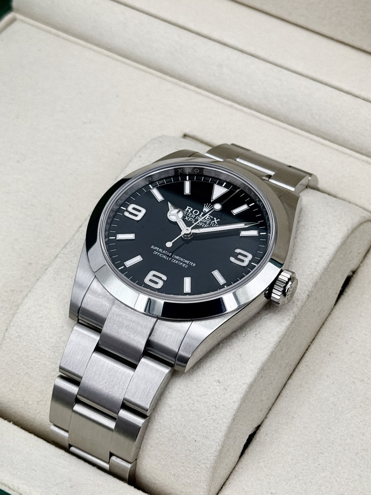 2026 Rolex Explorer 40mm 224270 Black Dial