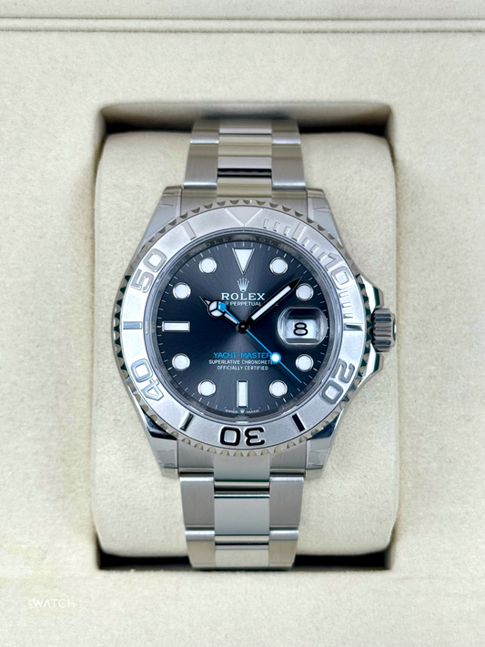 NEW 2025 Rolex Yacht-Master 40mm 126622 Stainless Steel Rhodium Dial (STICKERED)