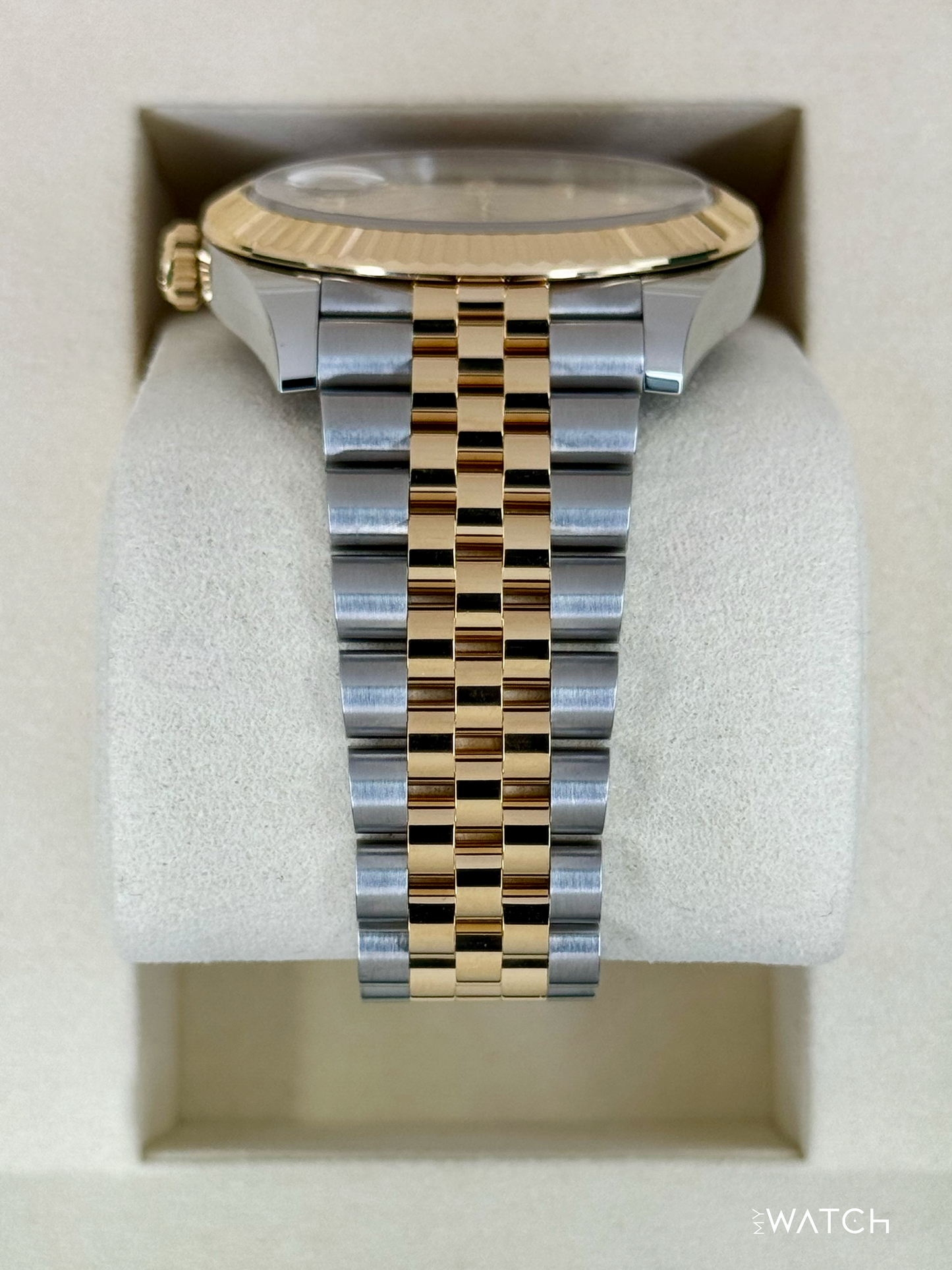 NEW 2025 Rolex Datejust 41mm 126333 Jubilee Champagne Diamond Dial - MyWatchLLC