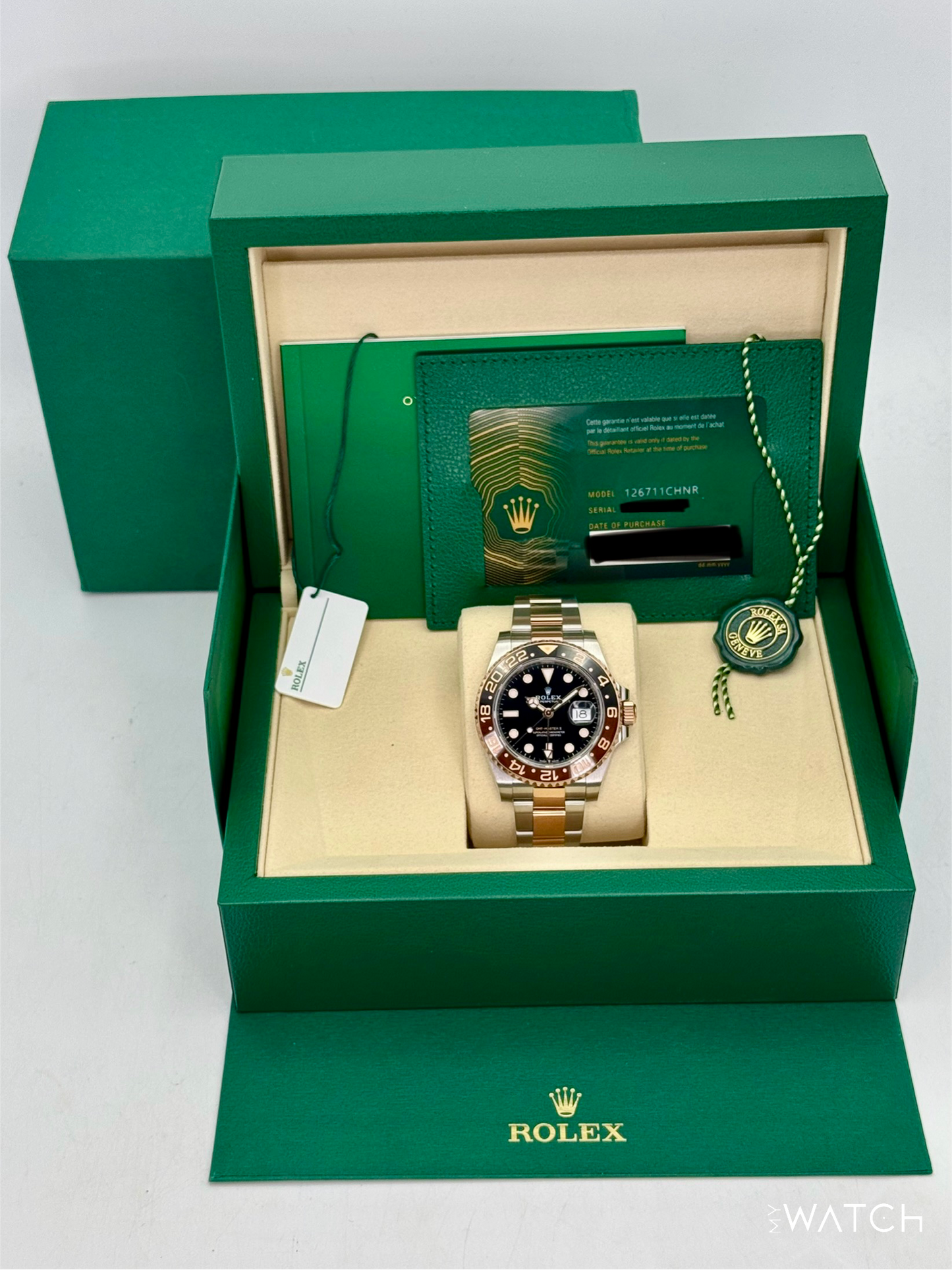 2025 Rolex GMT-Master II "Rootbeer" 40mm 126711CHNR Two-Tone