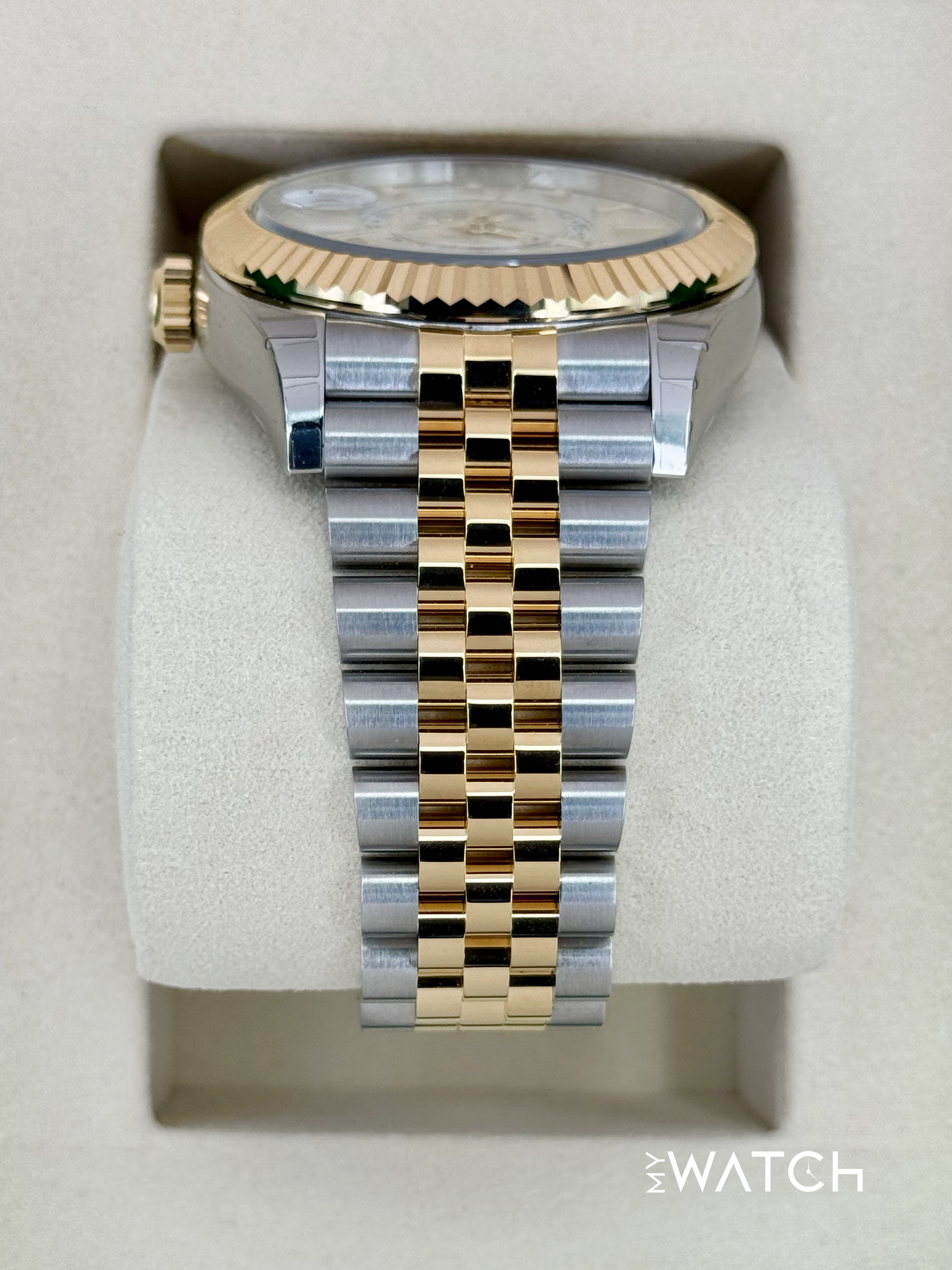 NEW 2025 Rolex Sky-Dweller 42mm 336933 Jubilee White Dial (STICKERED) - MyWatchLLC