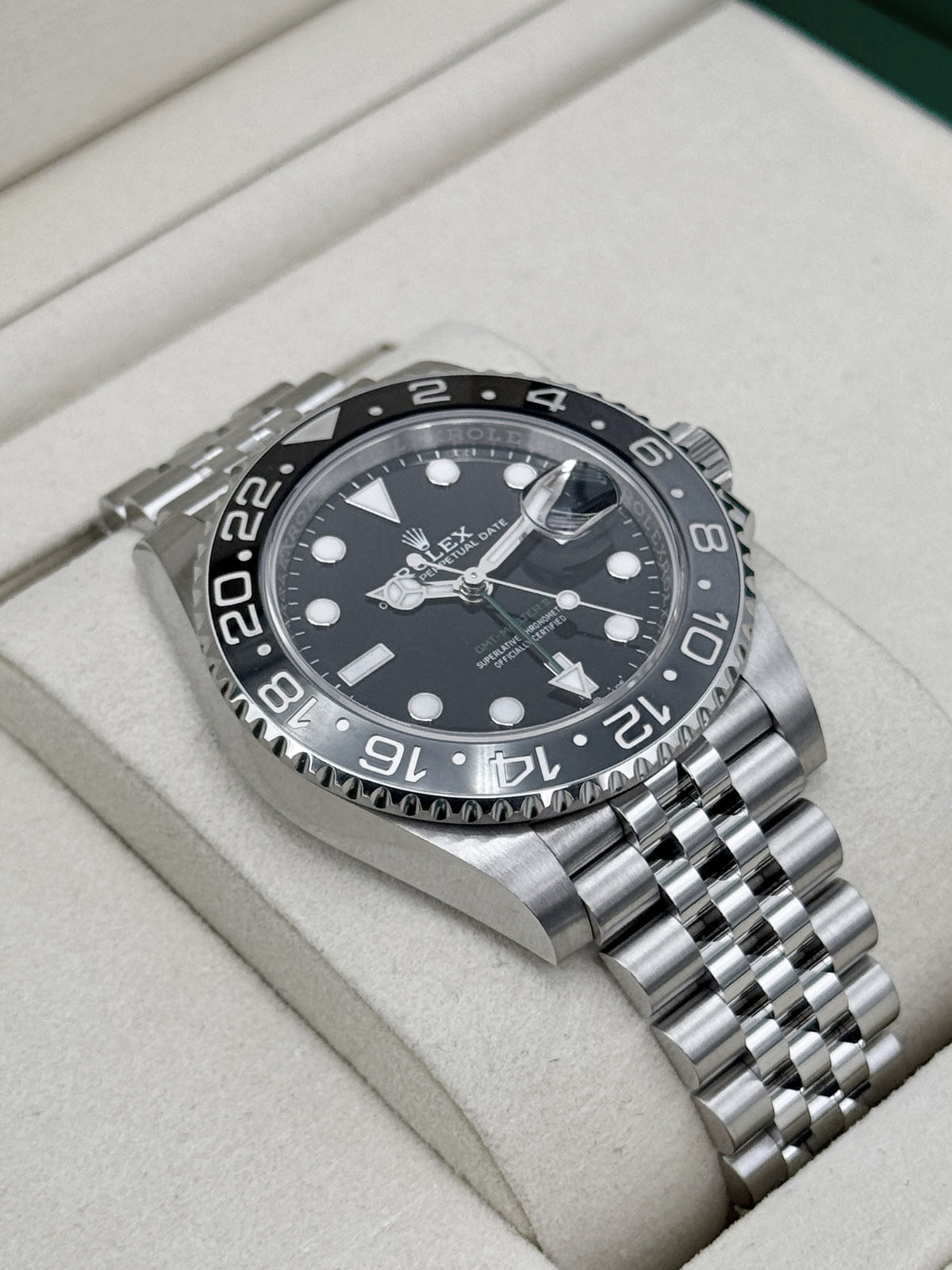 2025 Rolex GMT-Master II Bruce Wayne 40mm 126710GRNR Jubilee