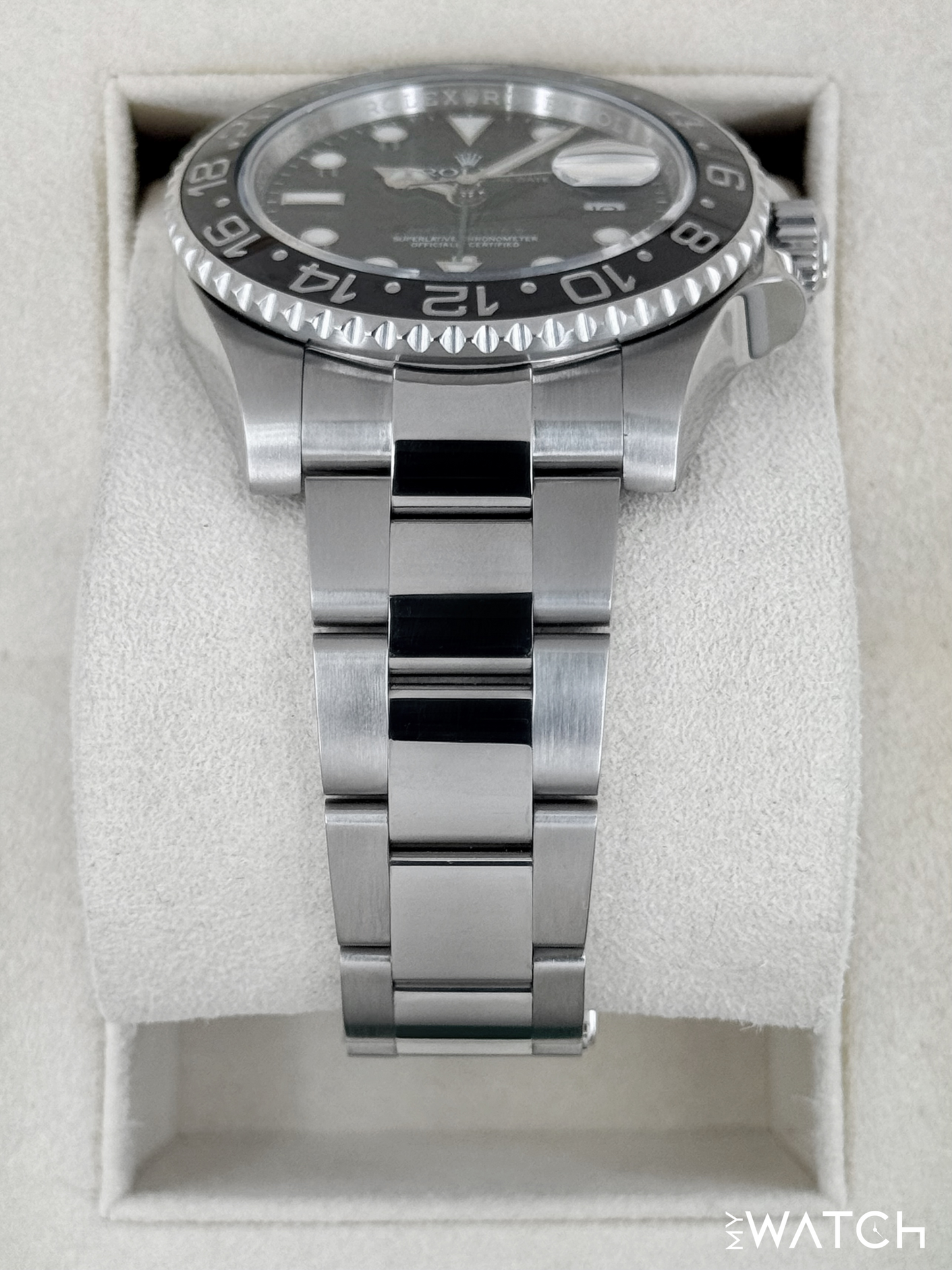 2018 Rolex GMT-Master II 40mm 116710LN Stainless Steel Black Dial - MyWatchLLC